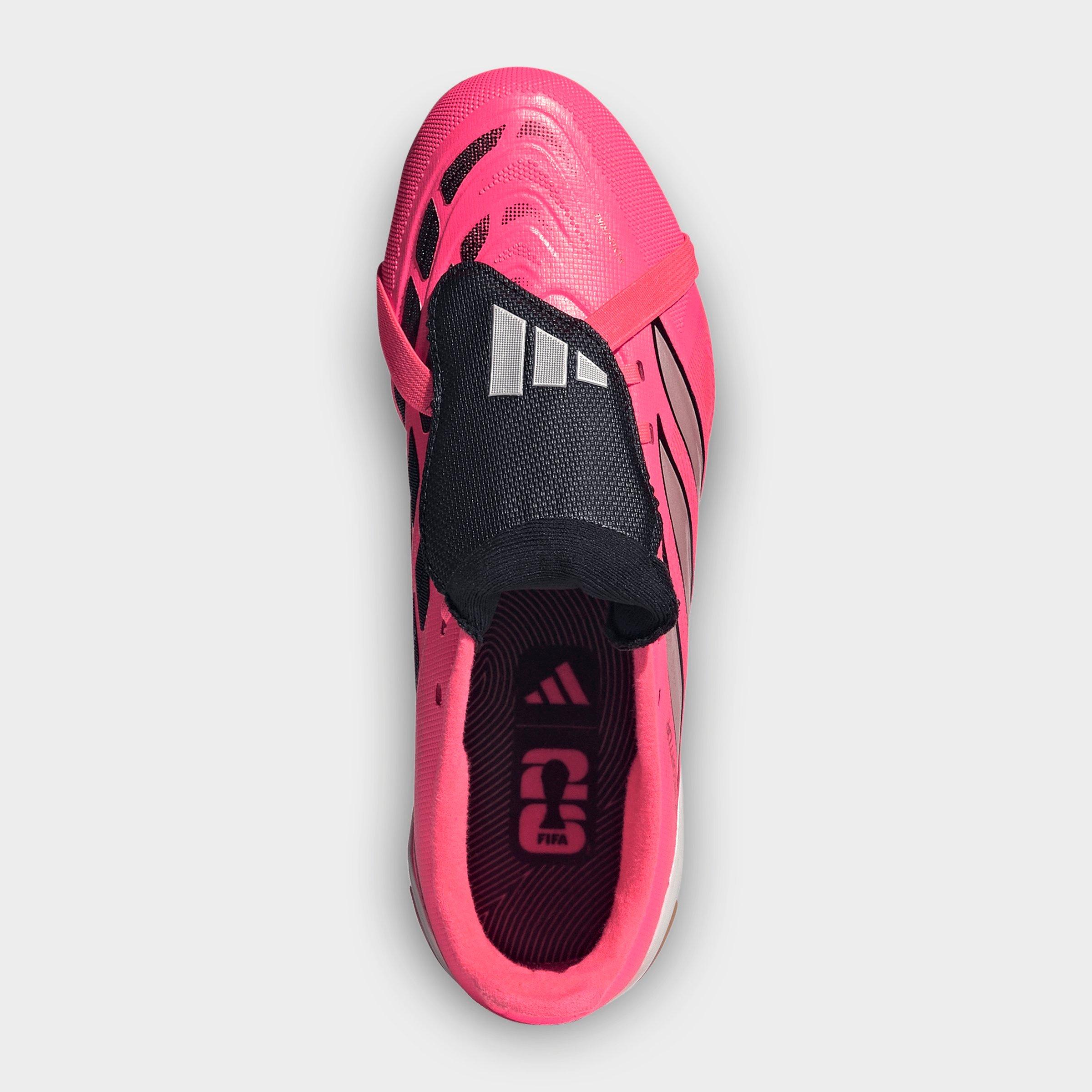 Little Kids' and Big adidas Predator League Fold-Over Tongue Firm Ground Soccer Cleats