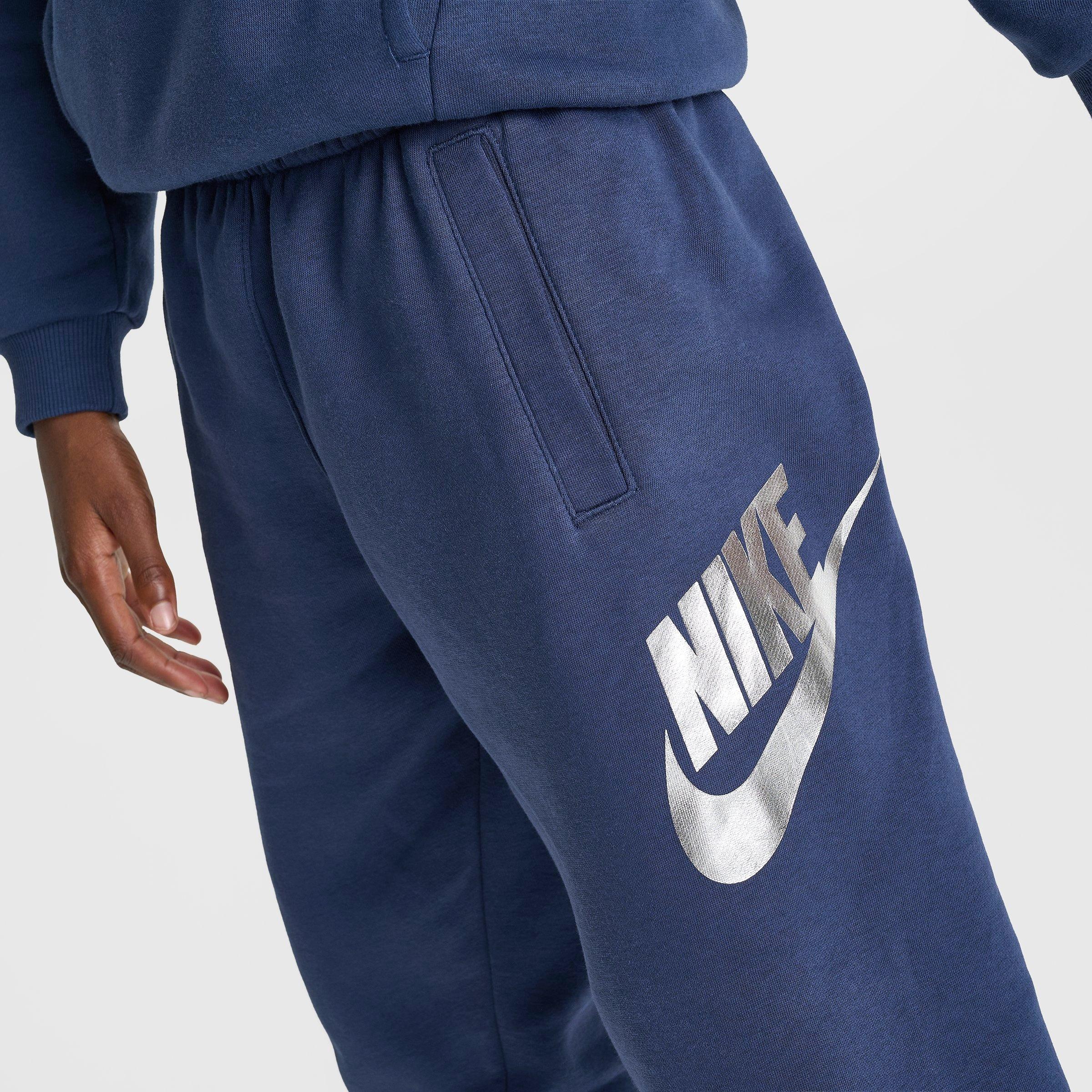 Big Kids' Nike Sportswear Club Fleece Foil Jogger Pants