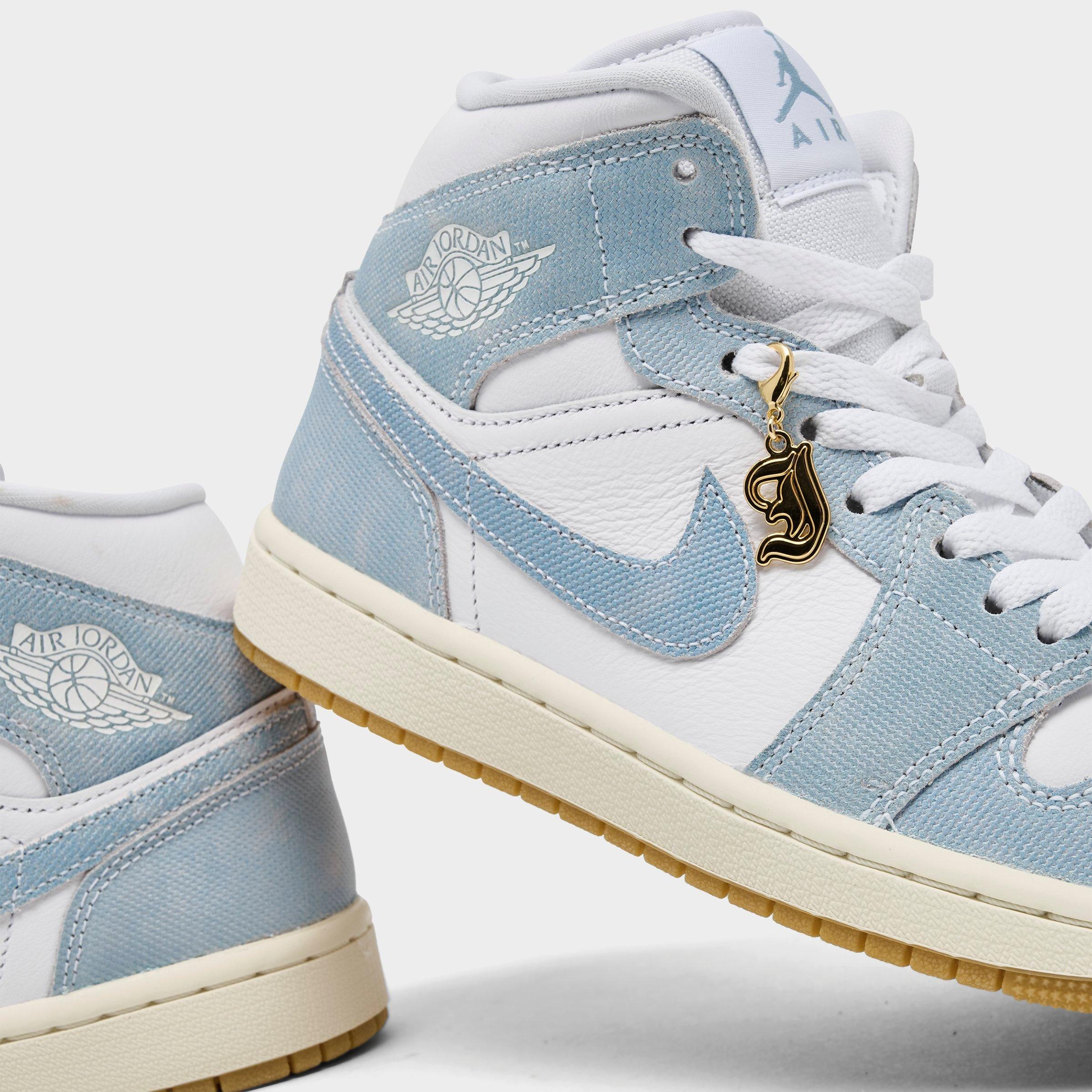 Women's Air Jordan Retro 1 Mid SE Casual Shoes