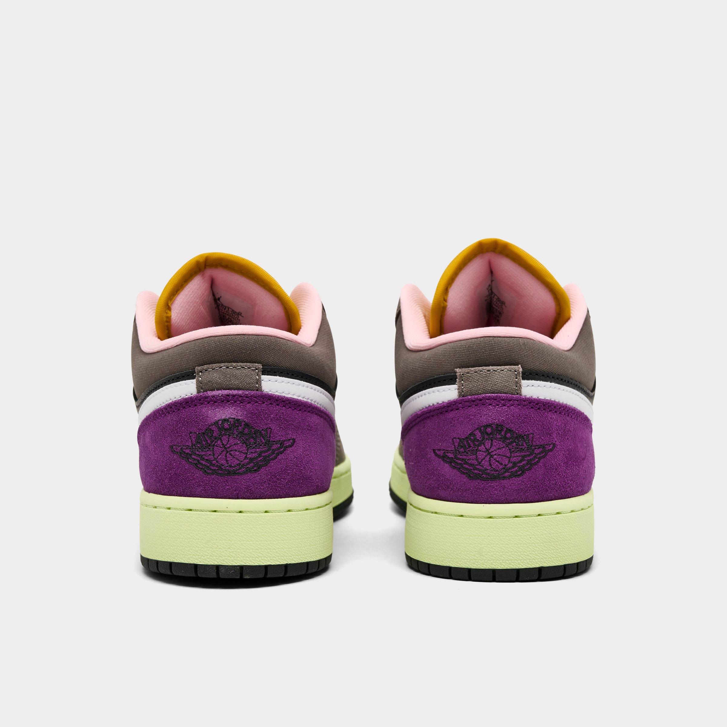 Big Kids' Air Jordan Retro 1 Low Casual Shoes