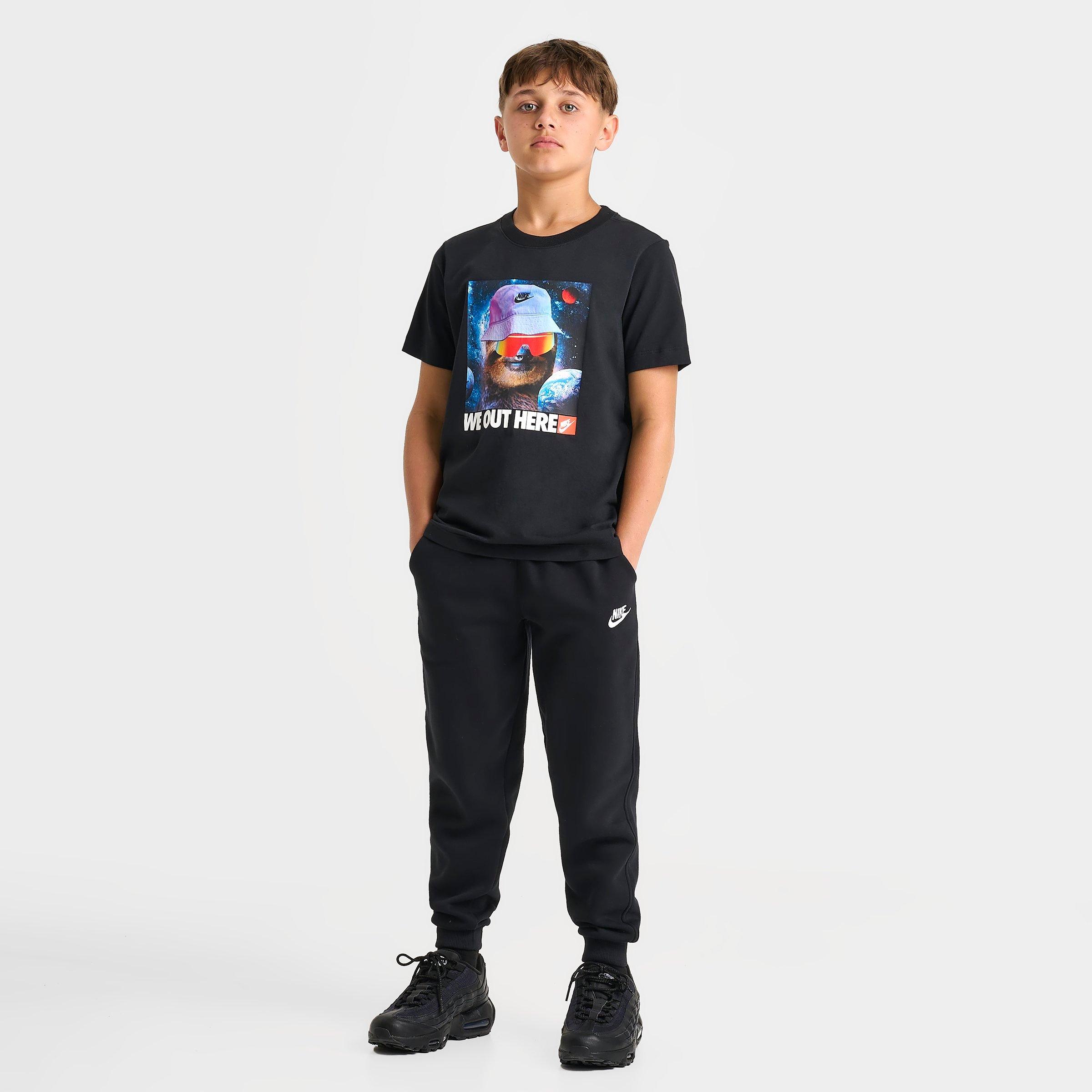 Big Kids' Nike Sportswear Space Sloth Graphic T-Shirt