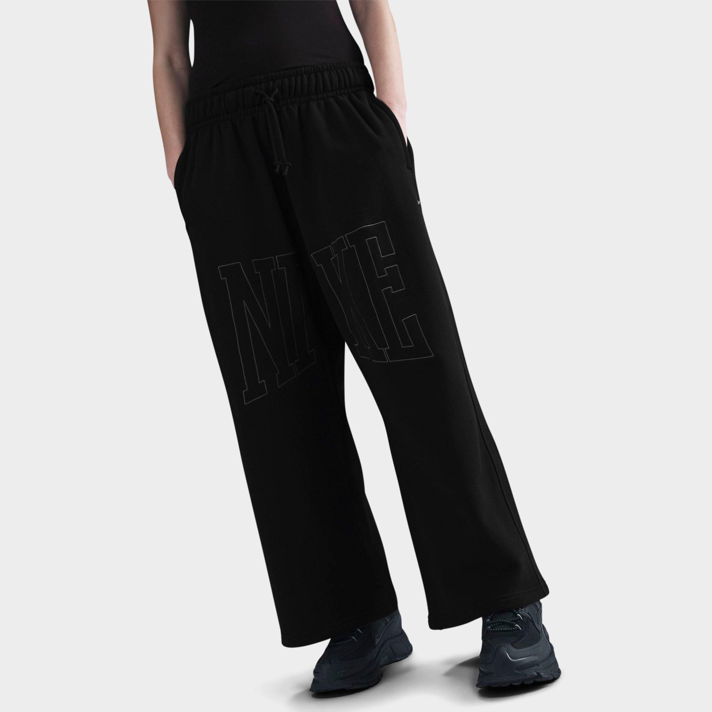Women's Nike Sportswear Mid-Rise Oversized Open-Hem French Terry Pants