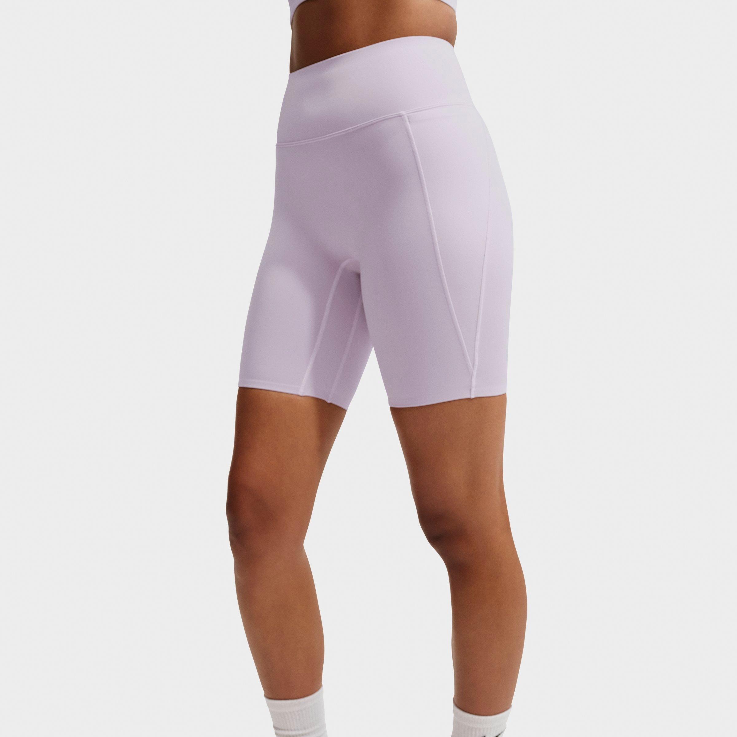 Women's Nike Universa High-Waisted 8" Biker Shorts (With No Front Seam)