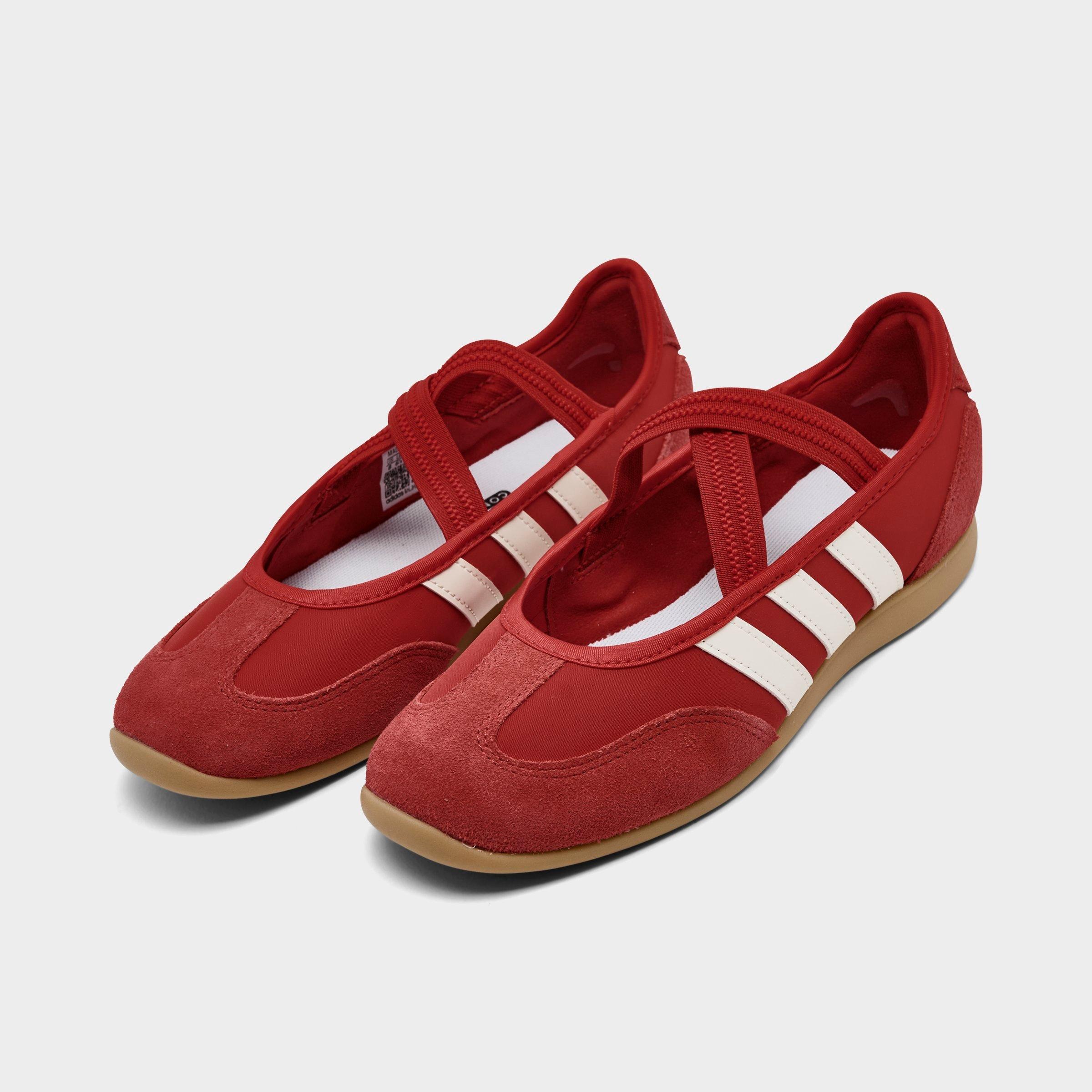 Women's adidas Barreda Mary Jane Cow Print Casual Shoes