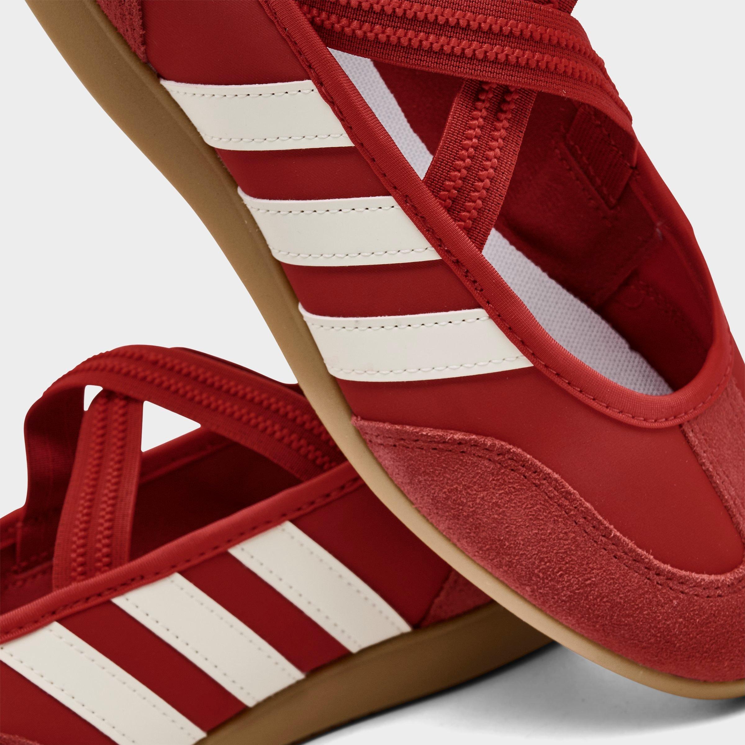 Women's adidas Barreda Mary Jane Cow Print Casual Shoes
