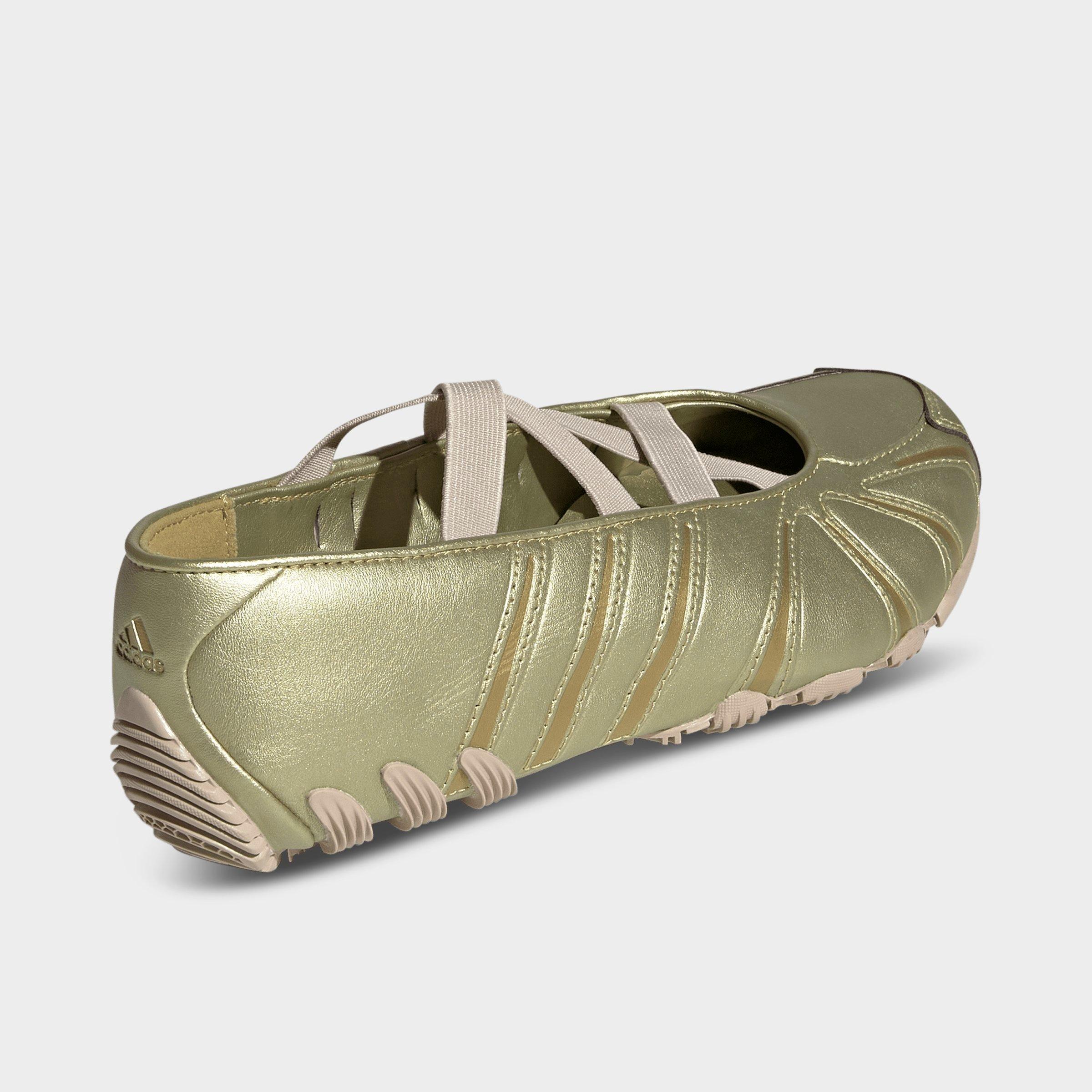 Women's adidas Originals Ghost Sprint Metallic Leather Ballet Shoes