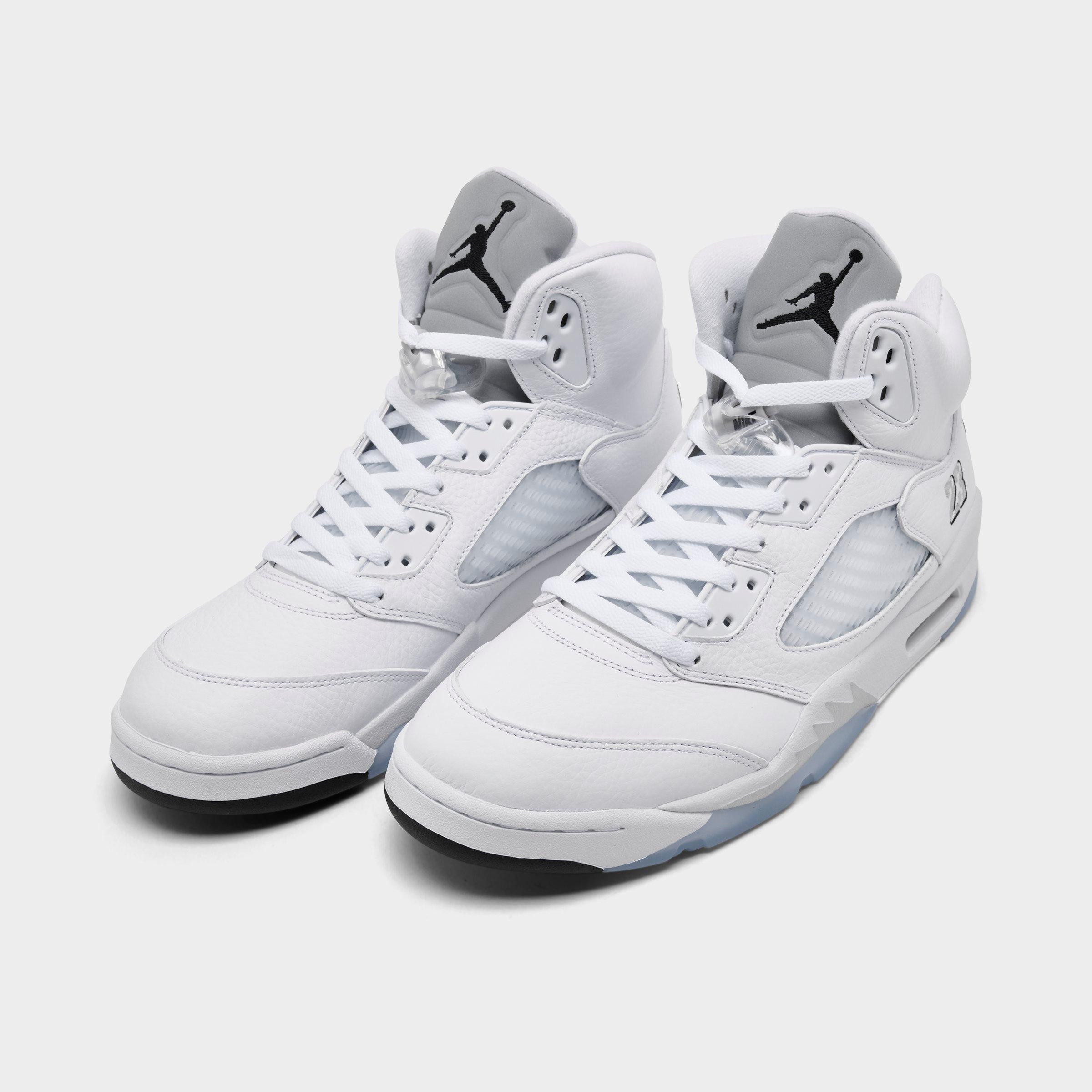 Men's Air Jordan Retro 5 Basketball Shoes