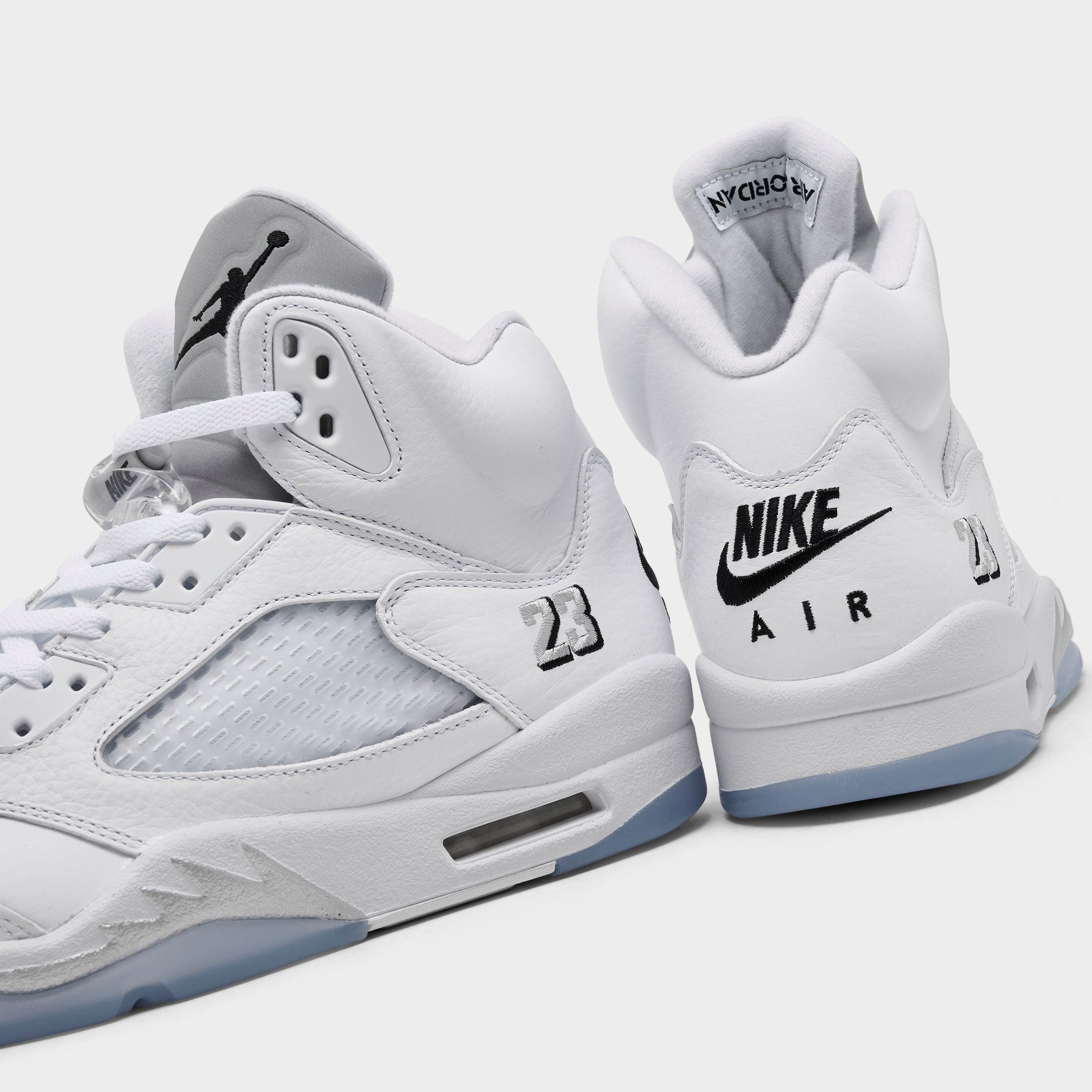 Men's Air Jordan Retro 5 Basketball Shoes