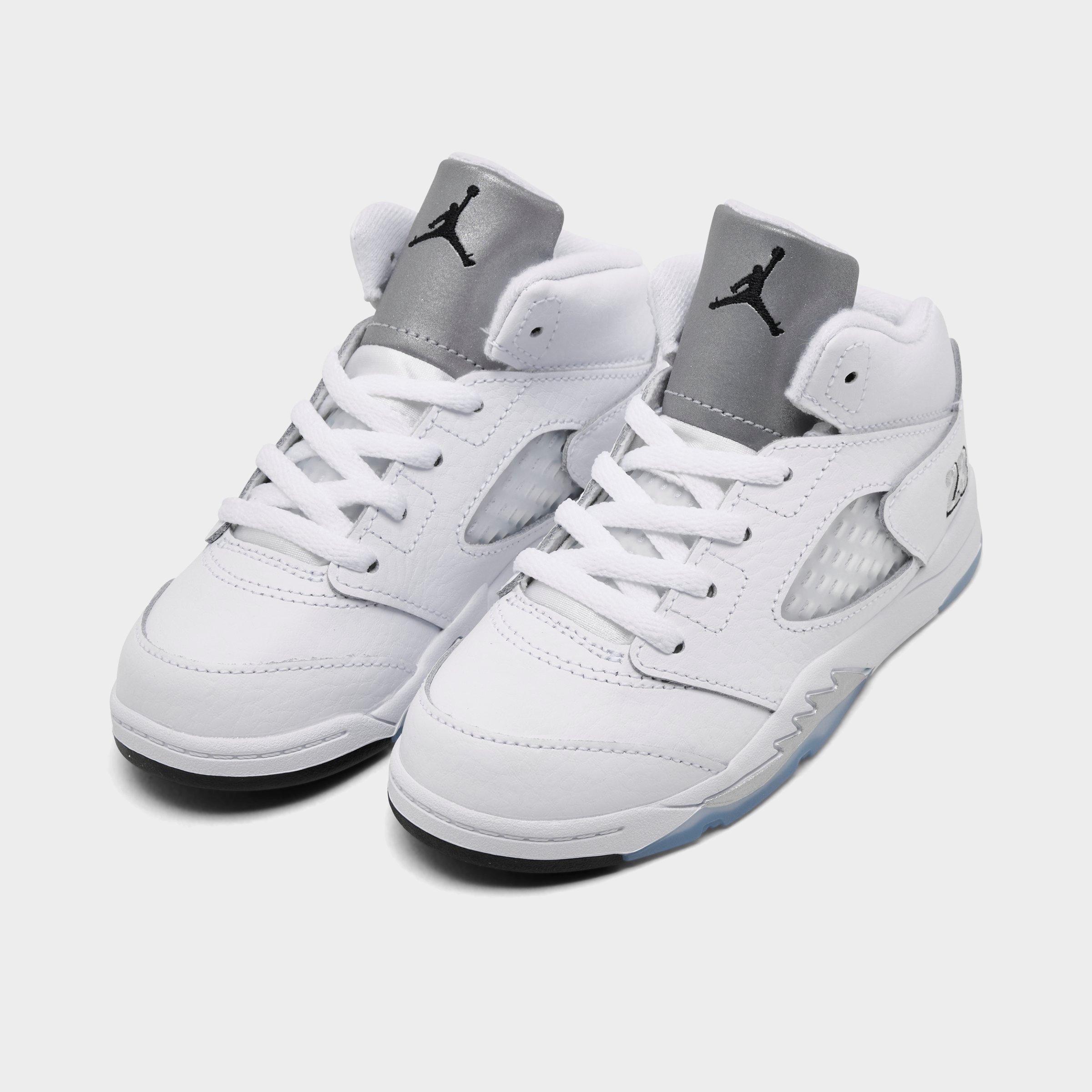 Kids' Toddler Air Jordan Retro 5 Basketball Shoes