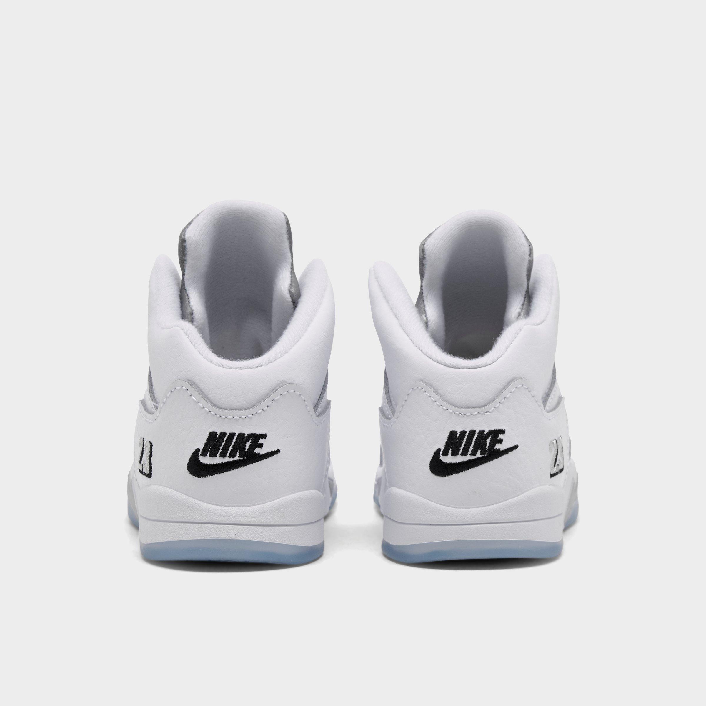 Kids' Toddler Air Jordan Retro 5 Basketball Shoes