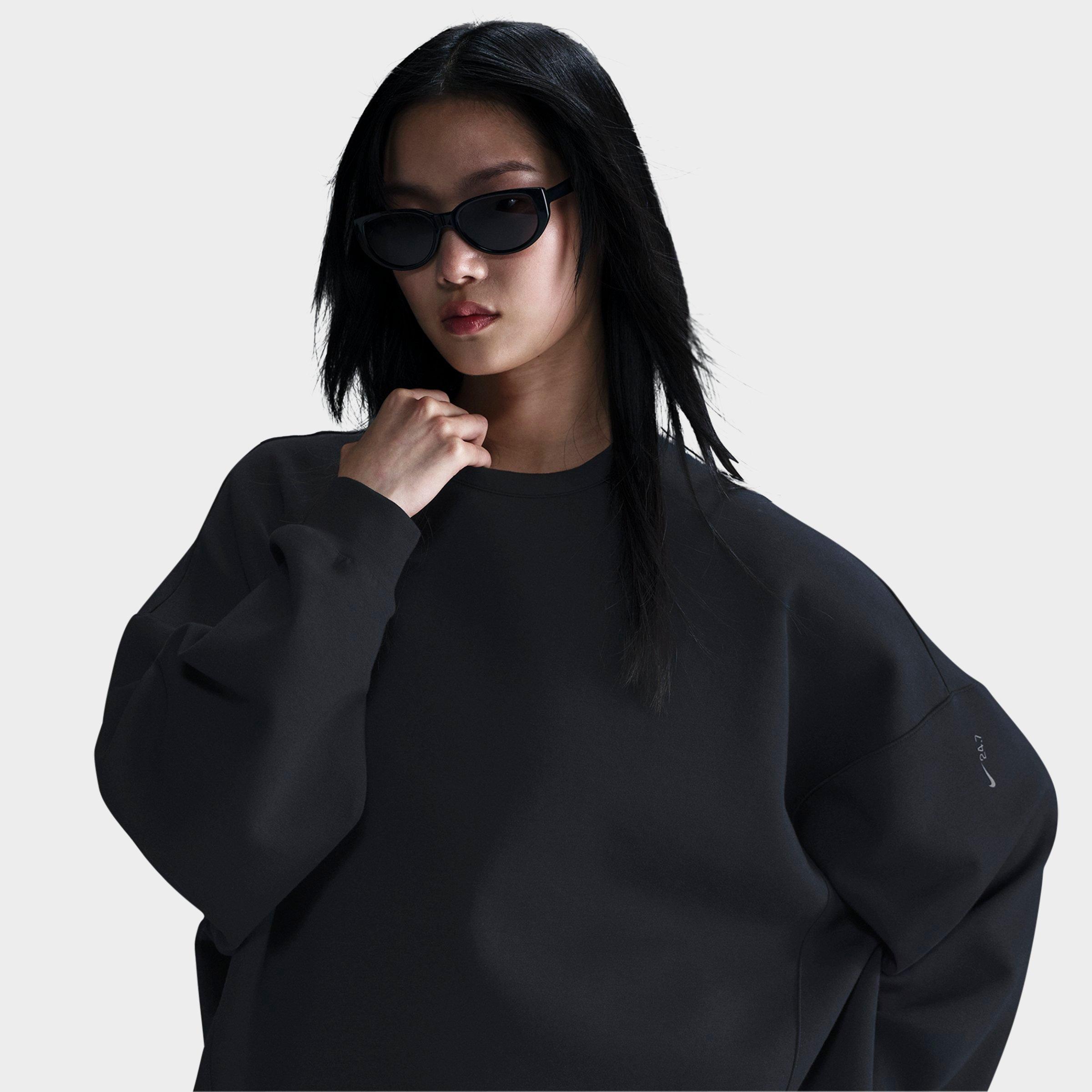 Women's Nike 24/7 ImpossiblySoft Dri-FIT Oversized Crewneck Sweatshirt