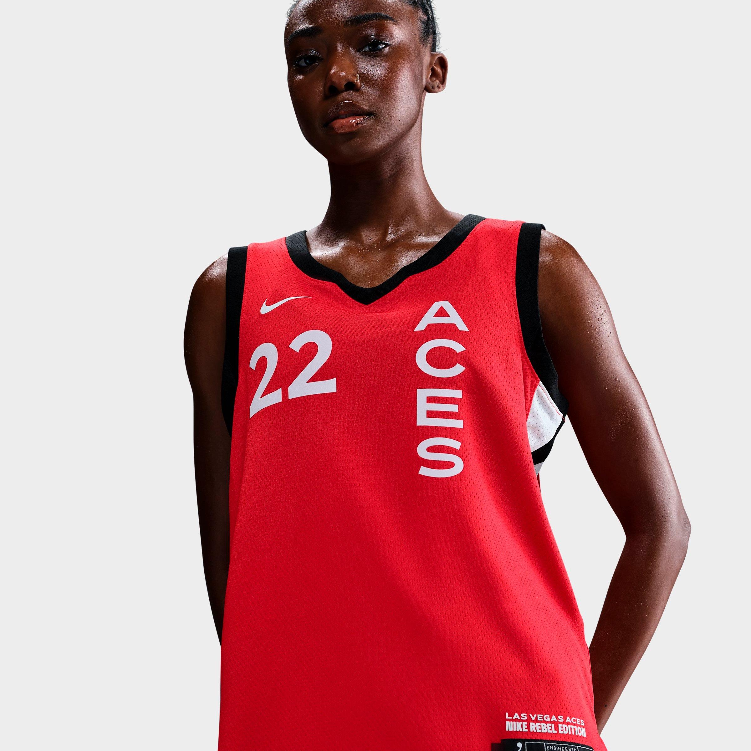 Women's Nike Dri-FIT Las Vegas Aces 2024 Rebel Edition WNBA Victory Replica Jersey