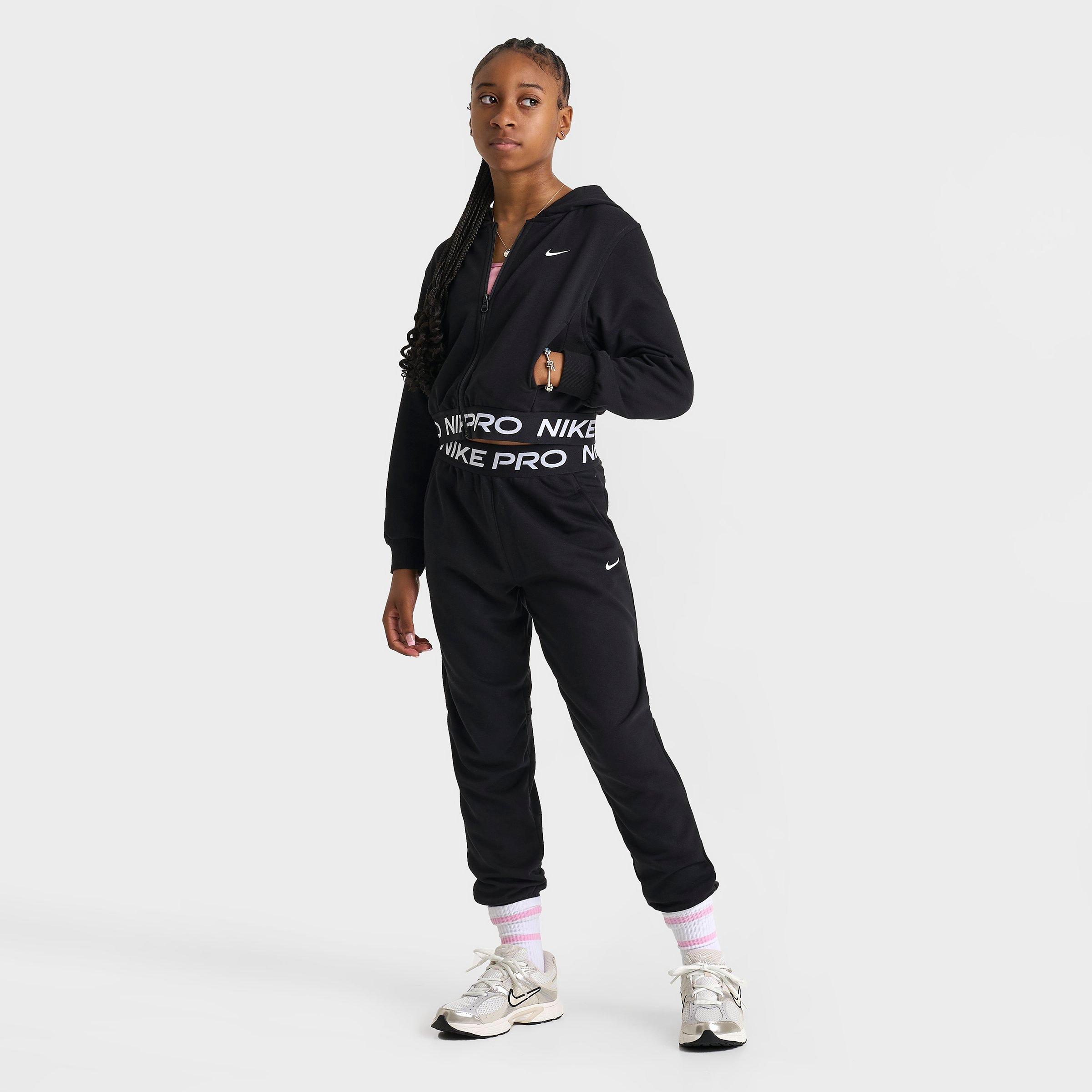 Girls' Big Kids' Nike Pro Fleece Dri-FIT Full-Zip Hoodie