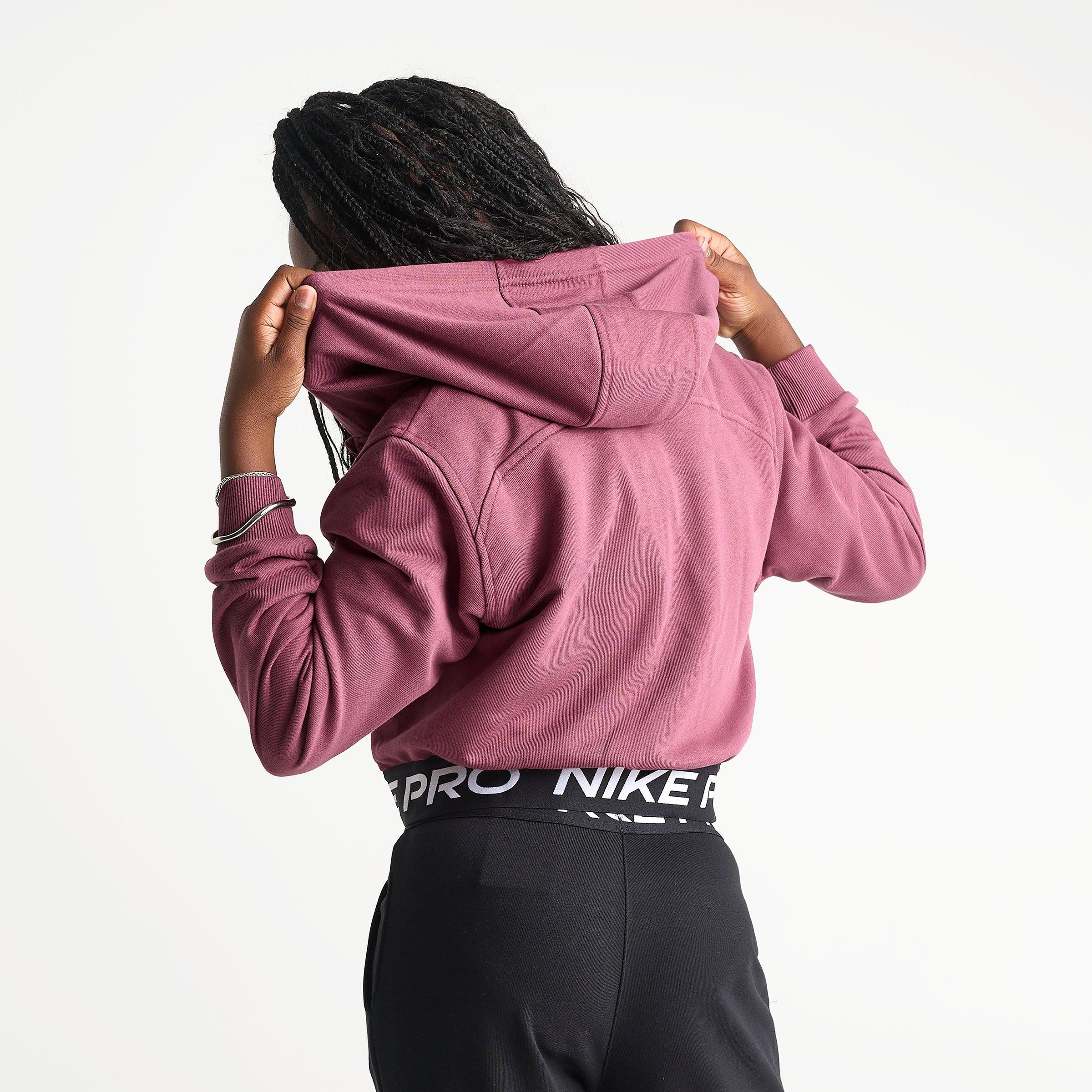 Girls' Big Kids' Nike Pro Fleece Dri-FIT Full-Zip Hoodie