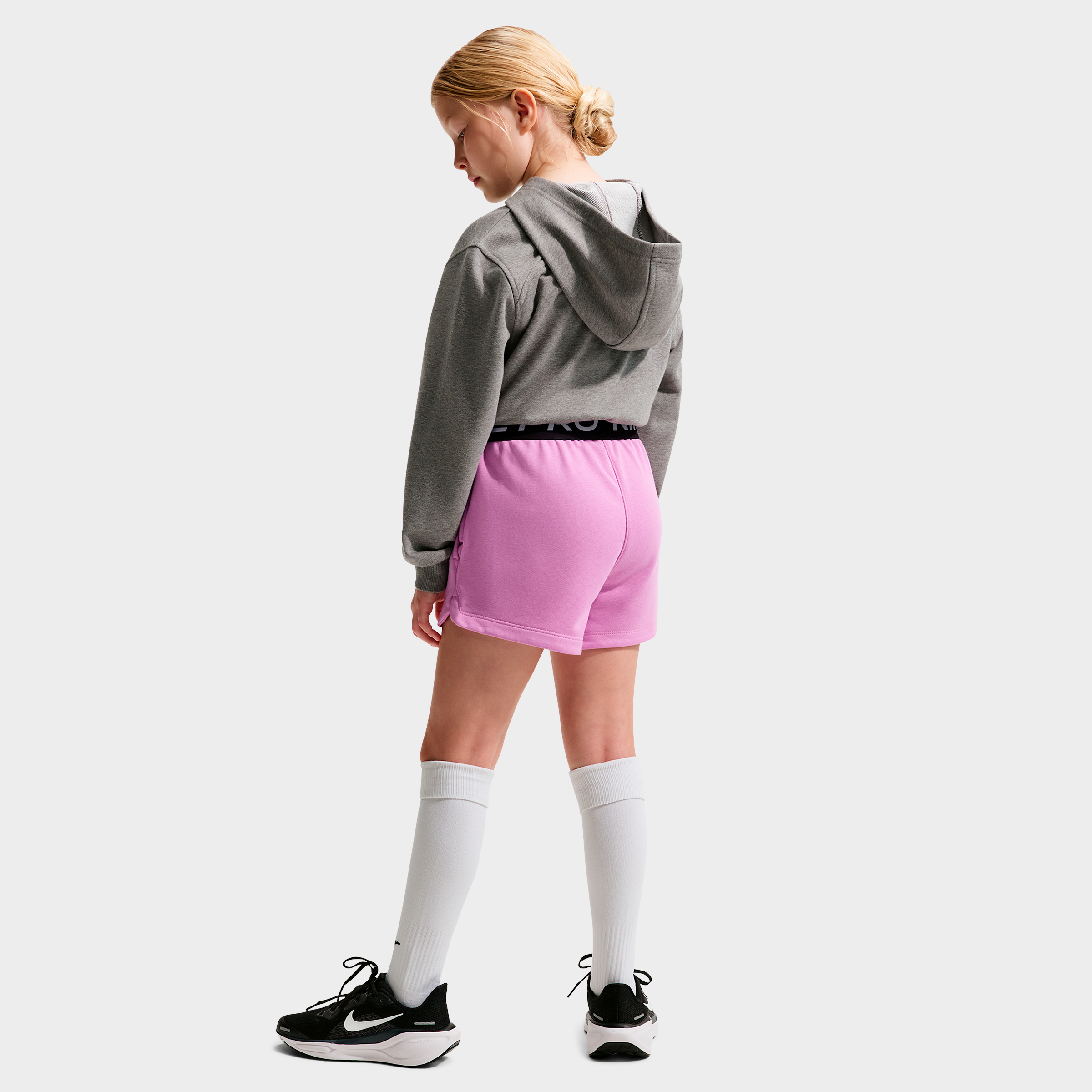 Girls' Big Kids' Nike Pro Fleece Dri-FIT Shorts