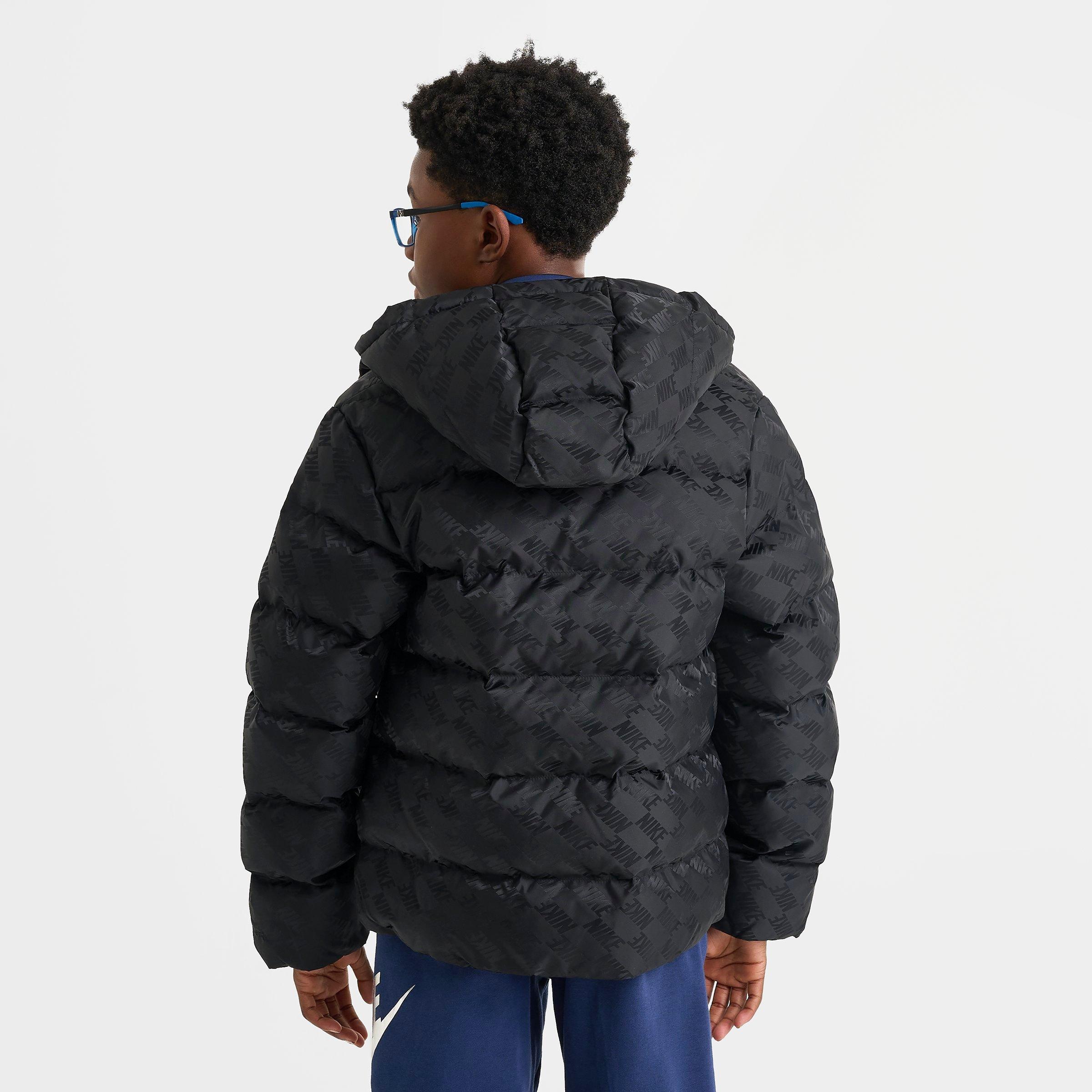 Big Kids' Nike Sportswear All Day Play Allover Print Therma-FIT Loose-Fit Puffer Jacket