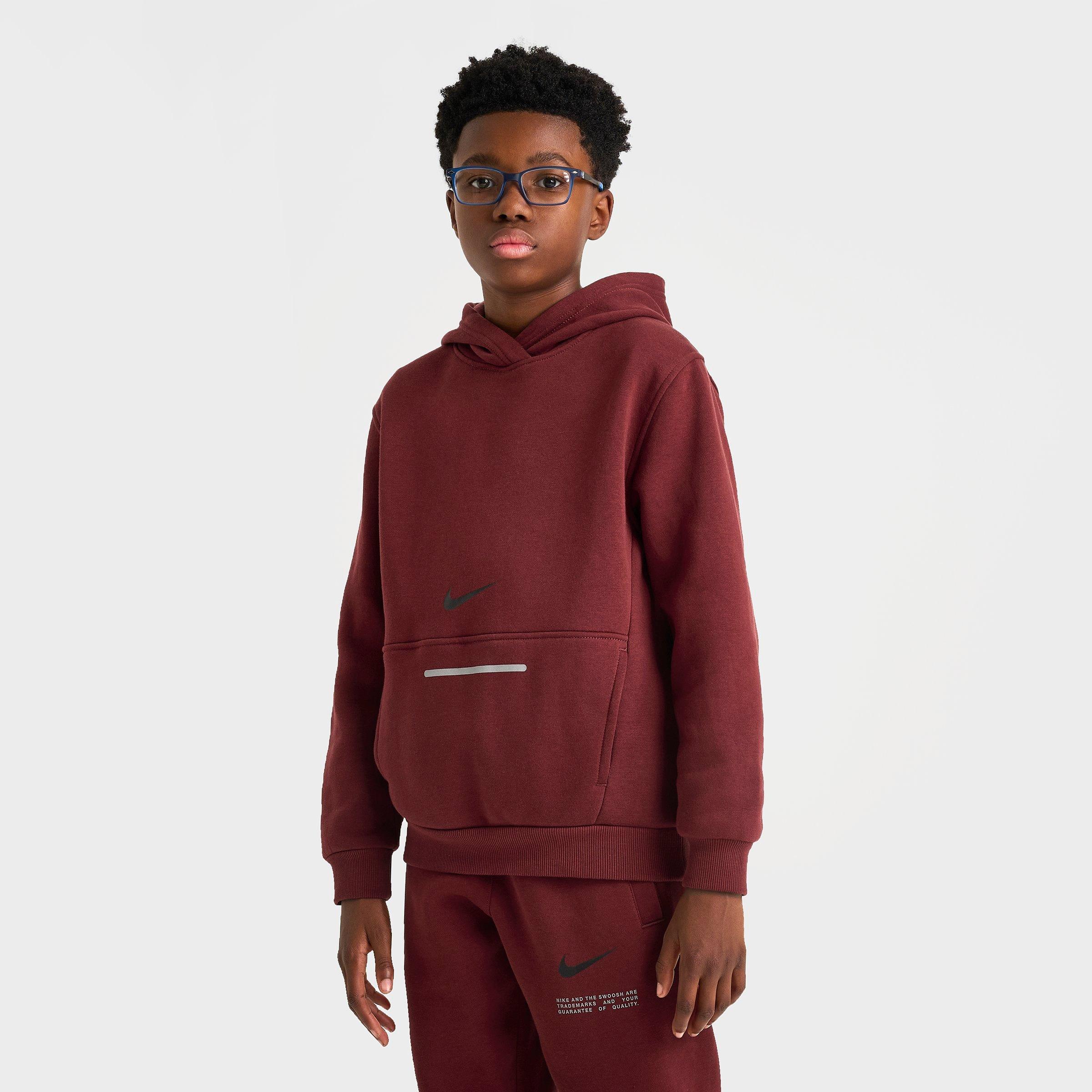 Big Kids' Nike Sportswear Reflective Club Fleece Pullover Hoodie