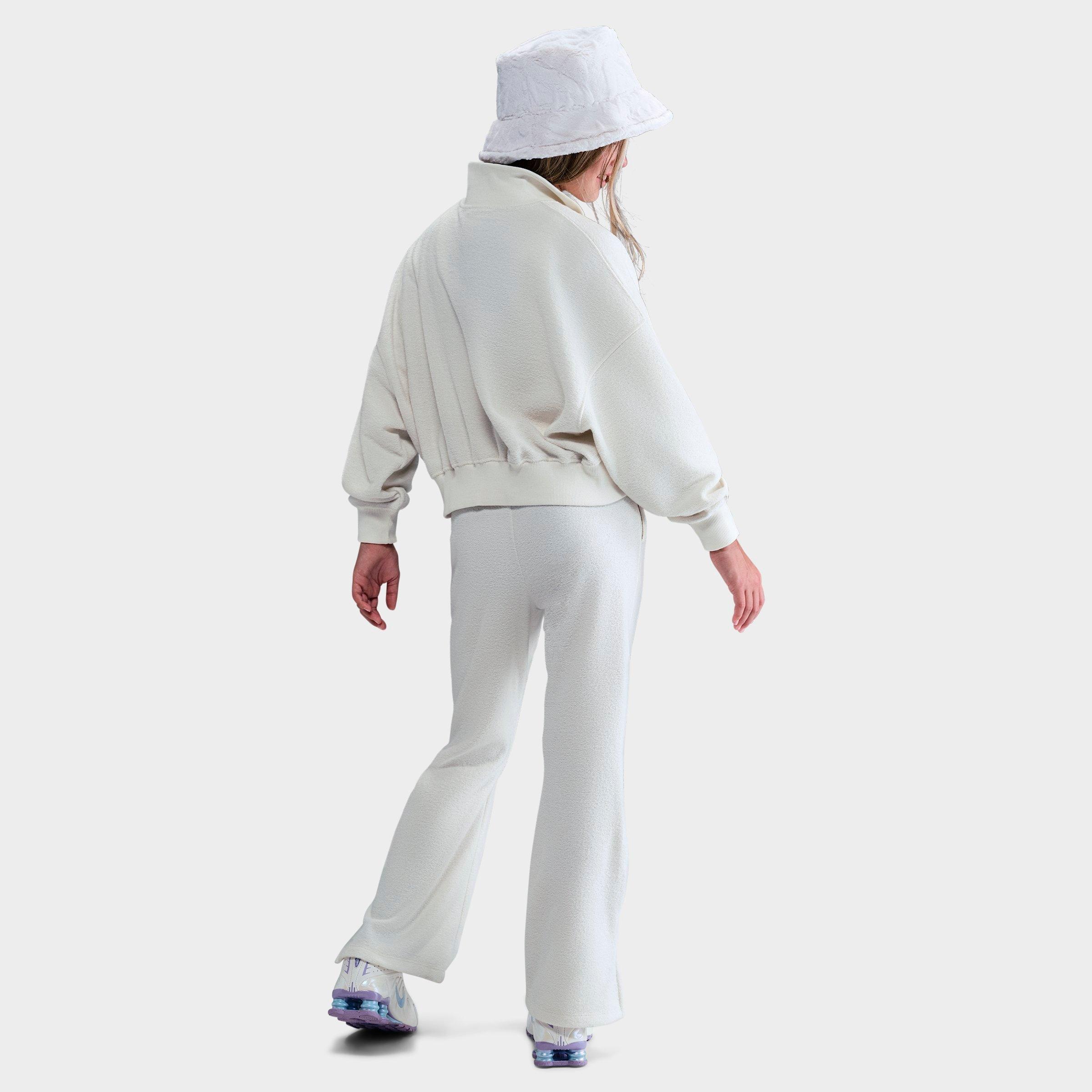 Girls' Big Kids' Nike Sportswear Long-Sleeve Fleece Quarter-Zip Top