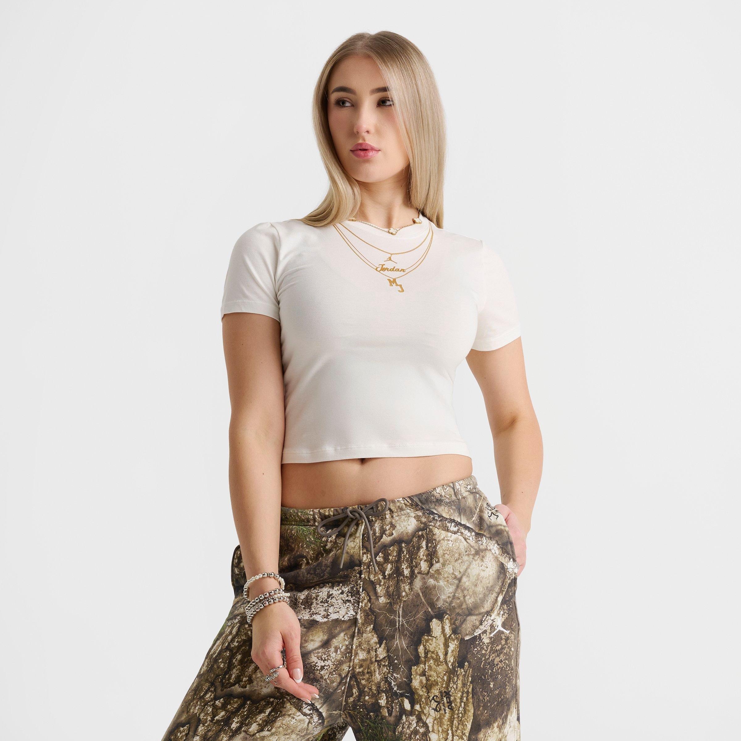 Women's Jordan Flight Necklace Graphic T-Shirt