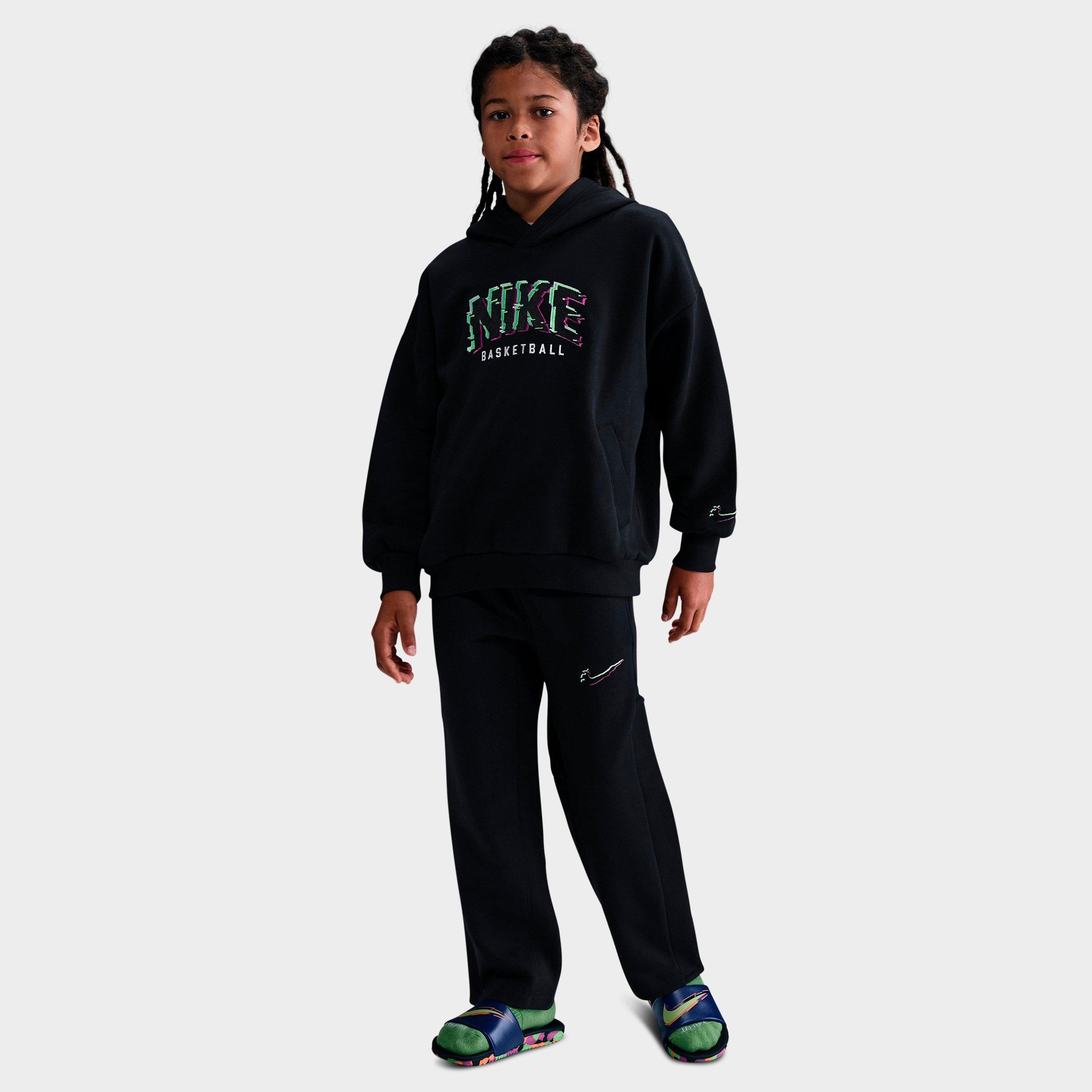 Big Kids' Nike Culture of Basketball Glitch Fleece Pants