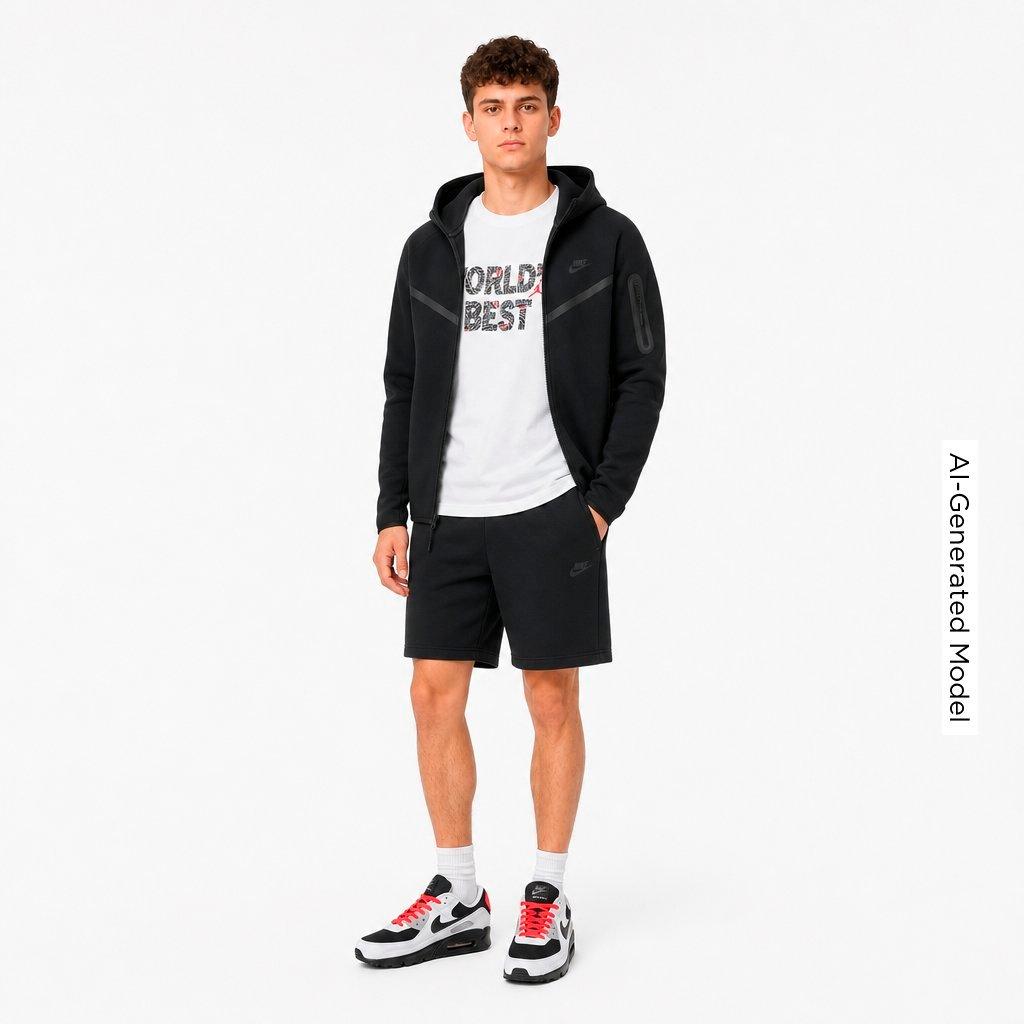 Men's Nike Tech Fleece Windrunner Full-Zip Hoodie