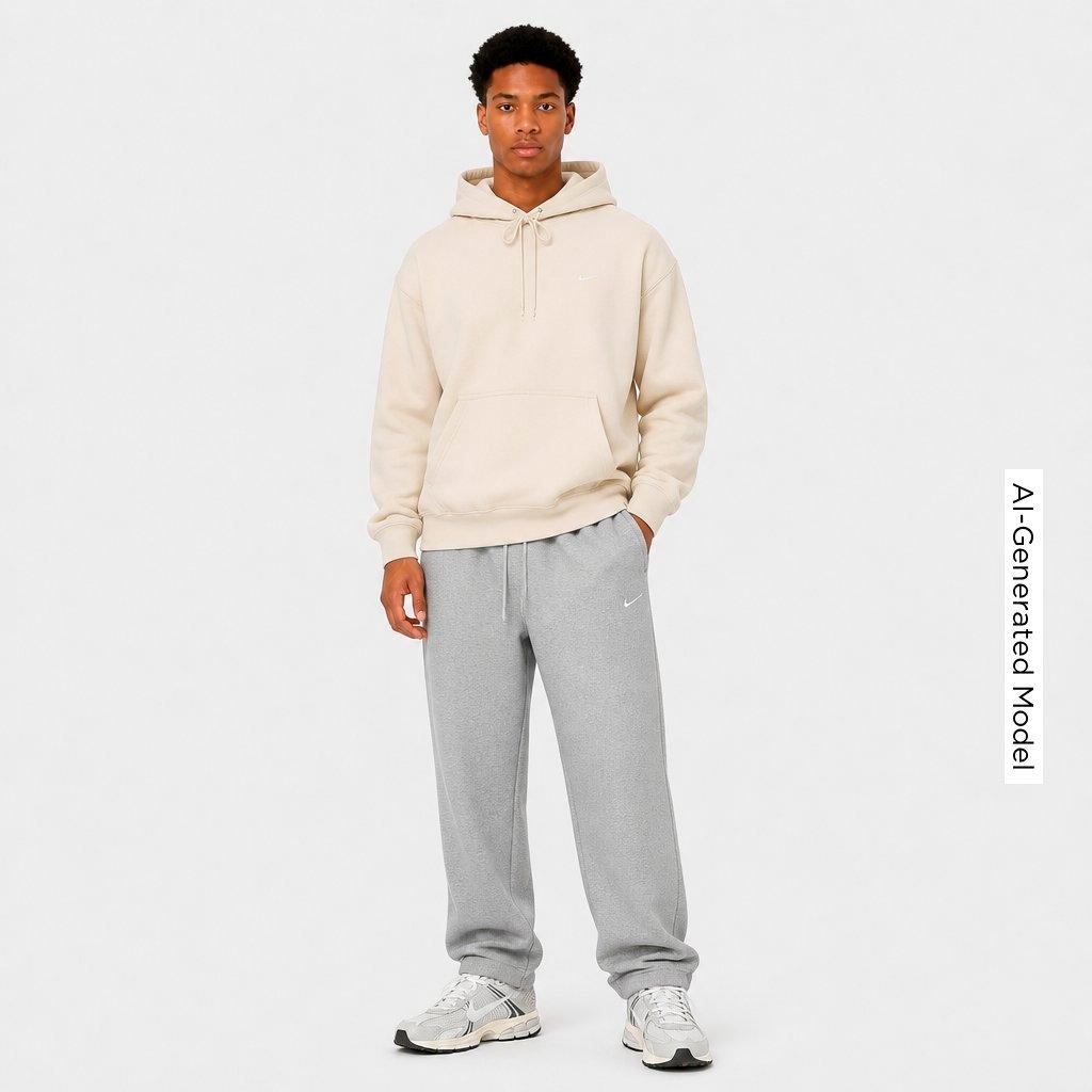 Men's Nike Solo Swoosh Fleece Pullover Hoodie