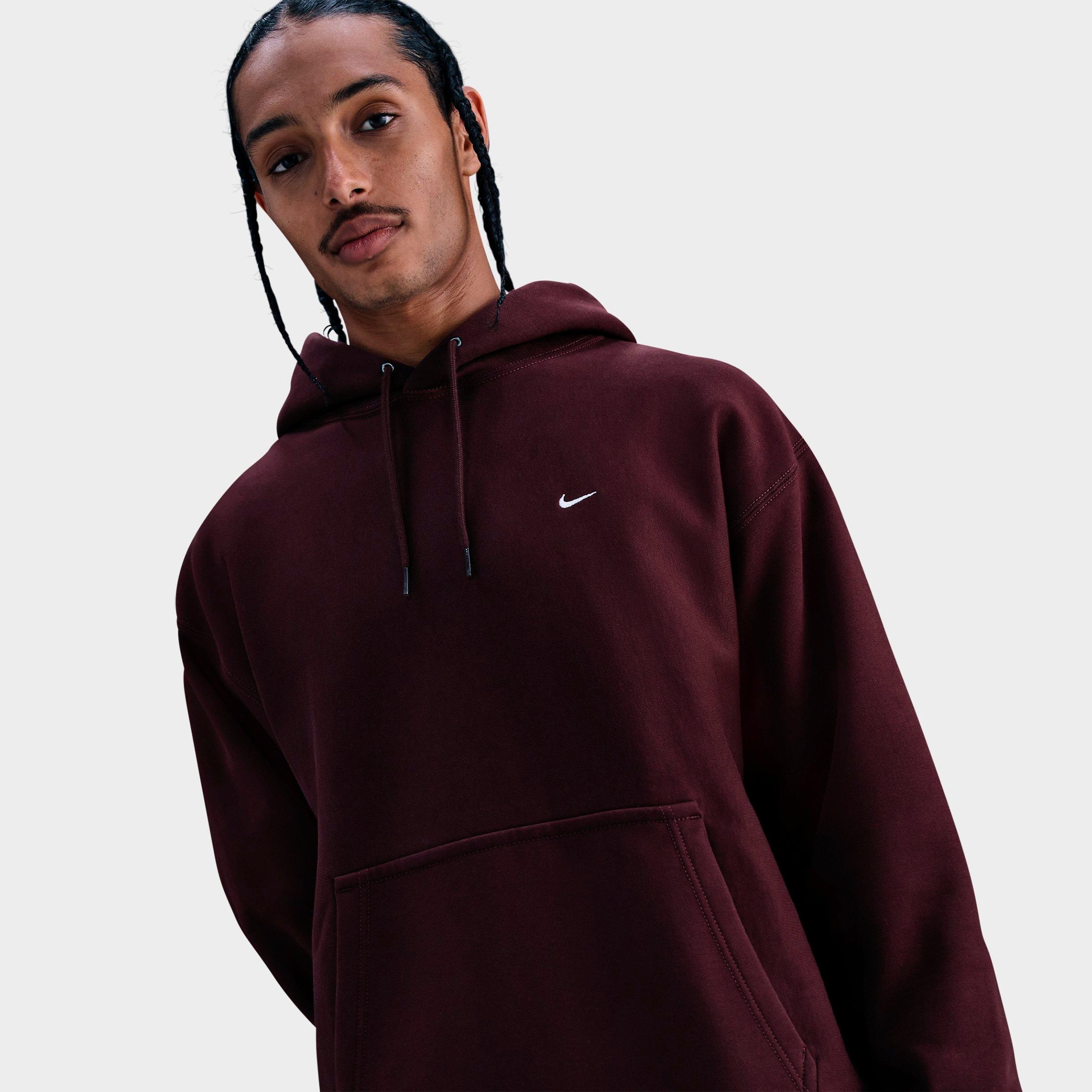 Men's Nike Solo Swoosh Fleece Pullover Hoodie