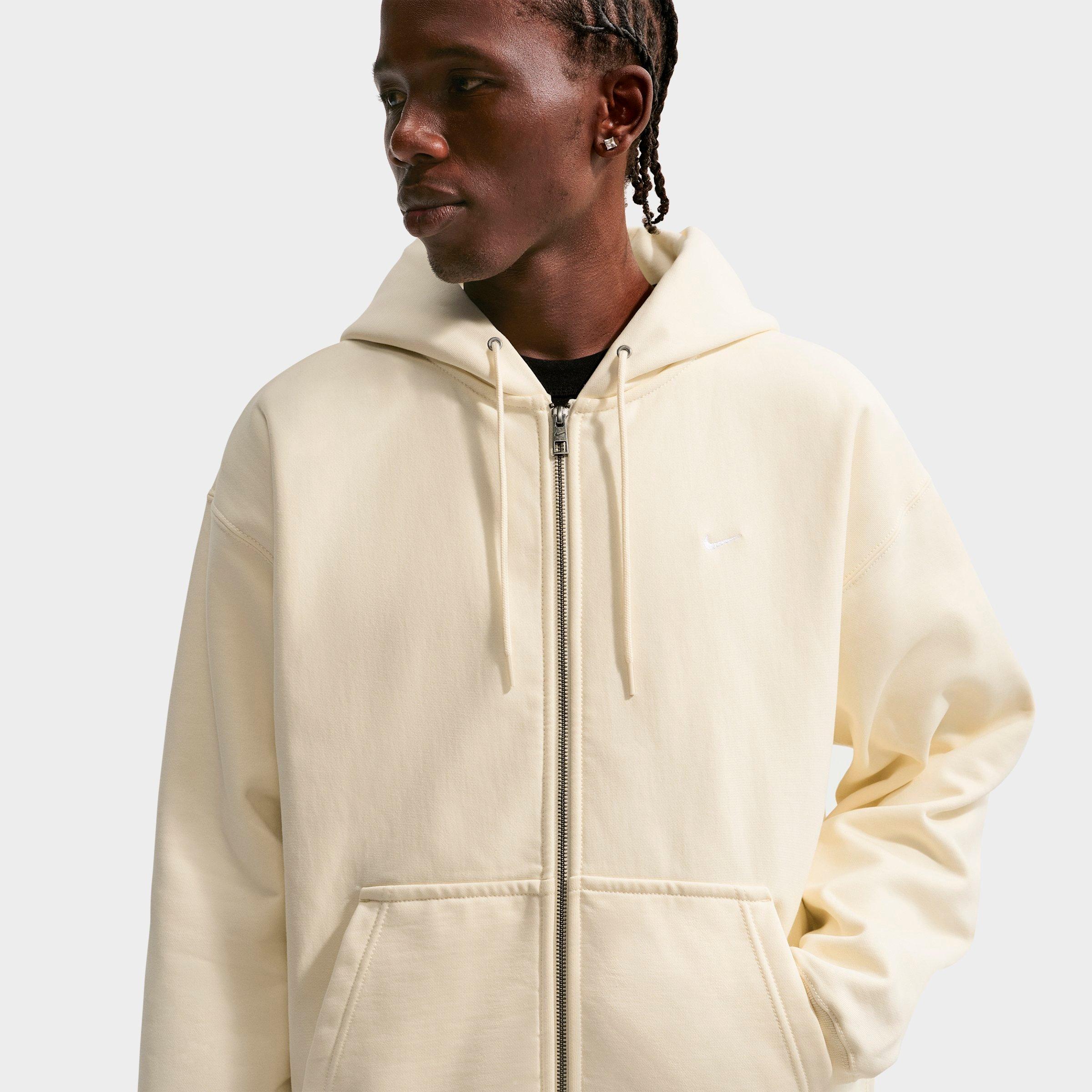 Men's Nike Solo Swoosh Fleece Full-Zip Hoodie