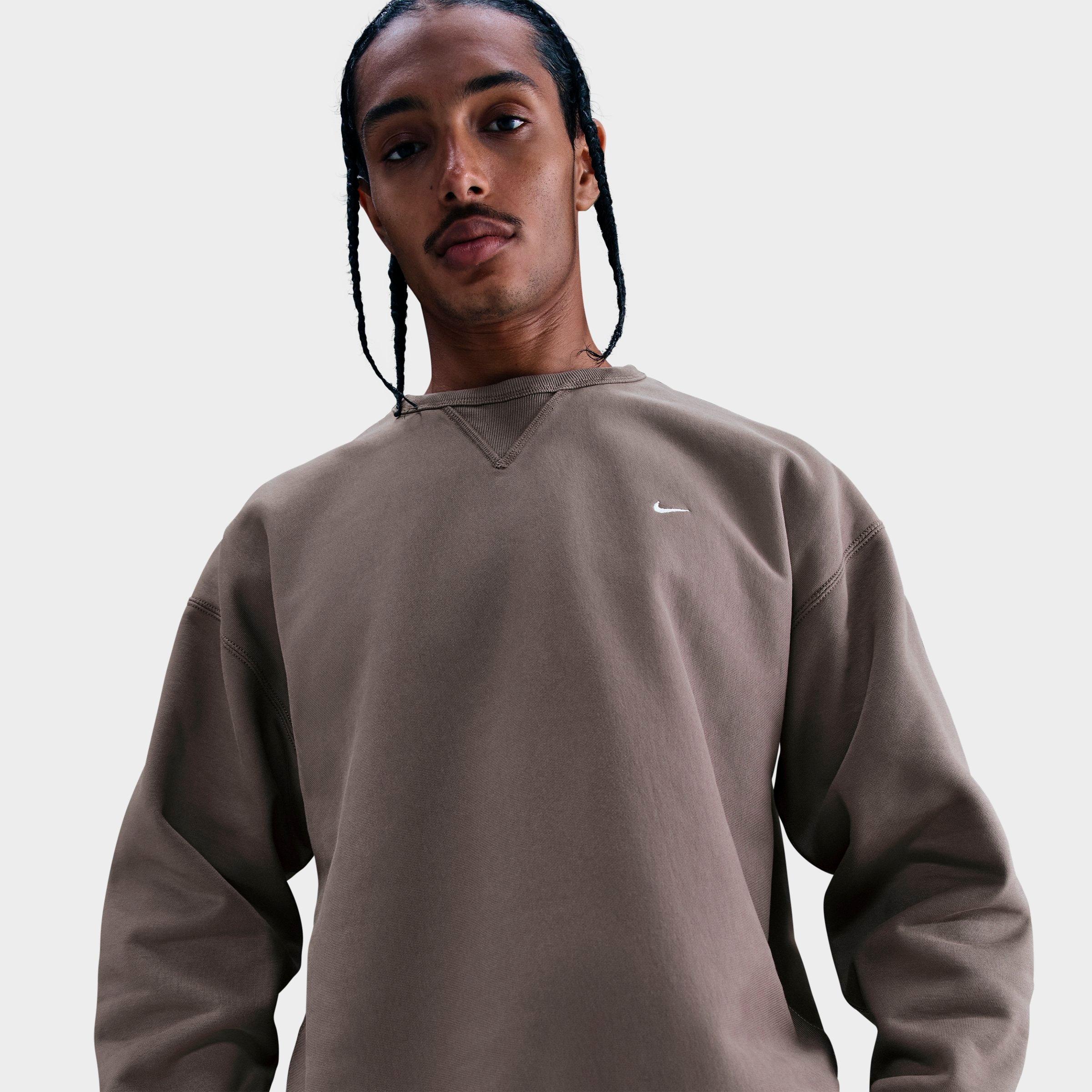 Men's Nike Solo Swoosh Fleece Crewneck Sweatshirt
