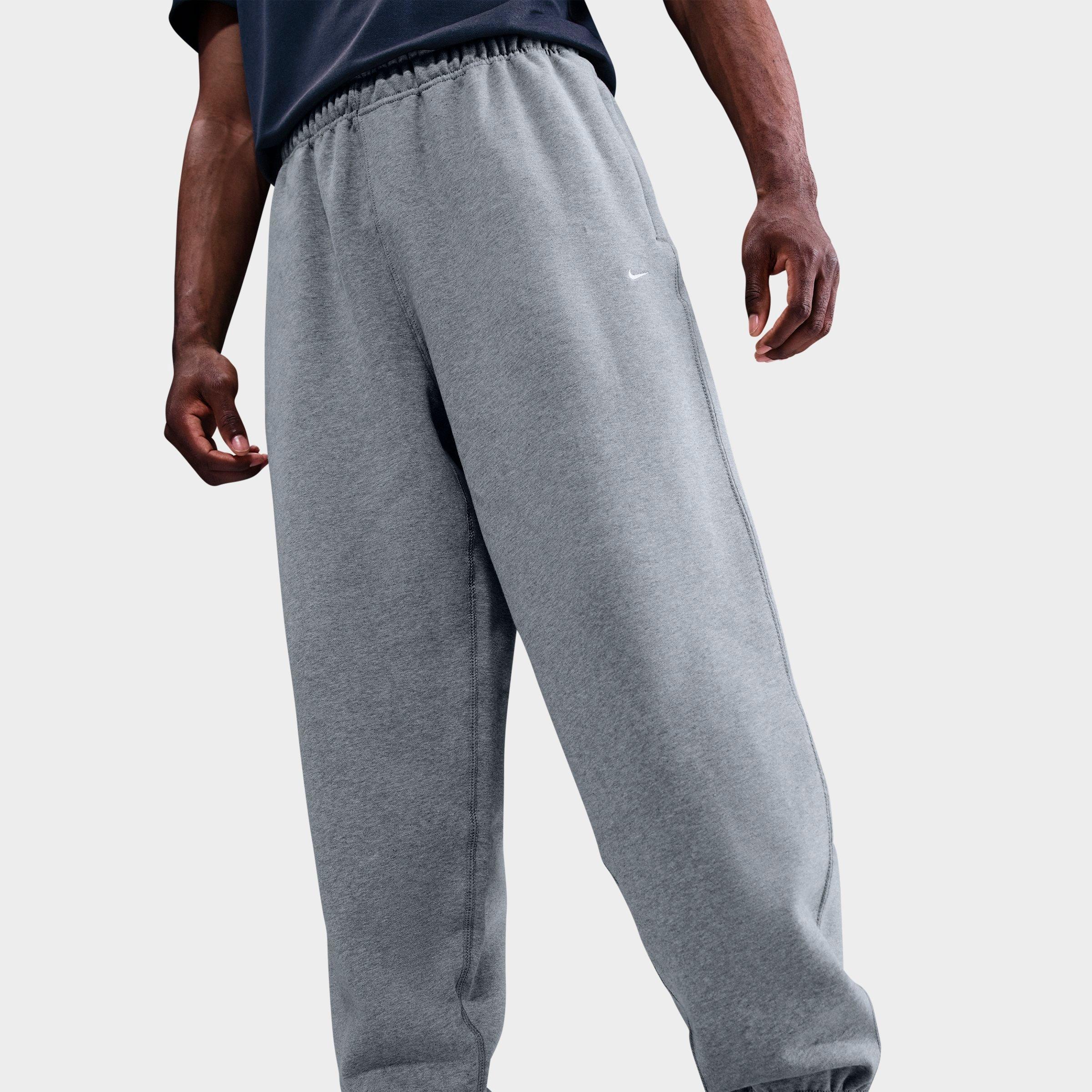 Men's Nike Solo Swoosh Cuffed Fleece Pants
