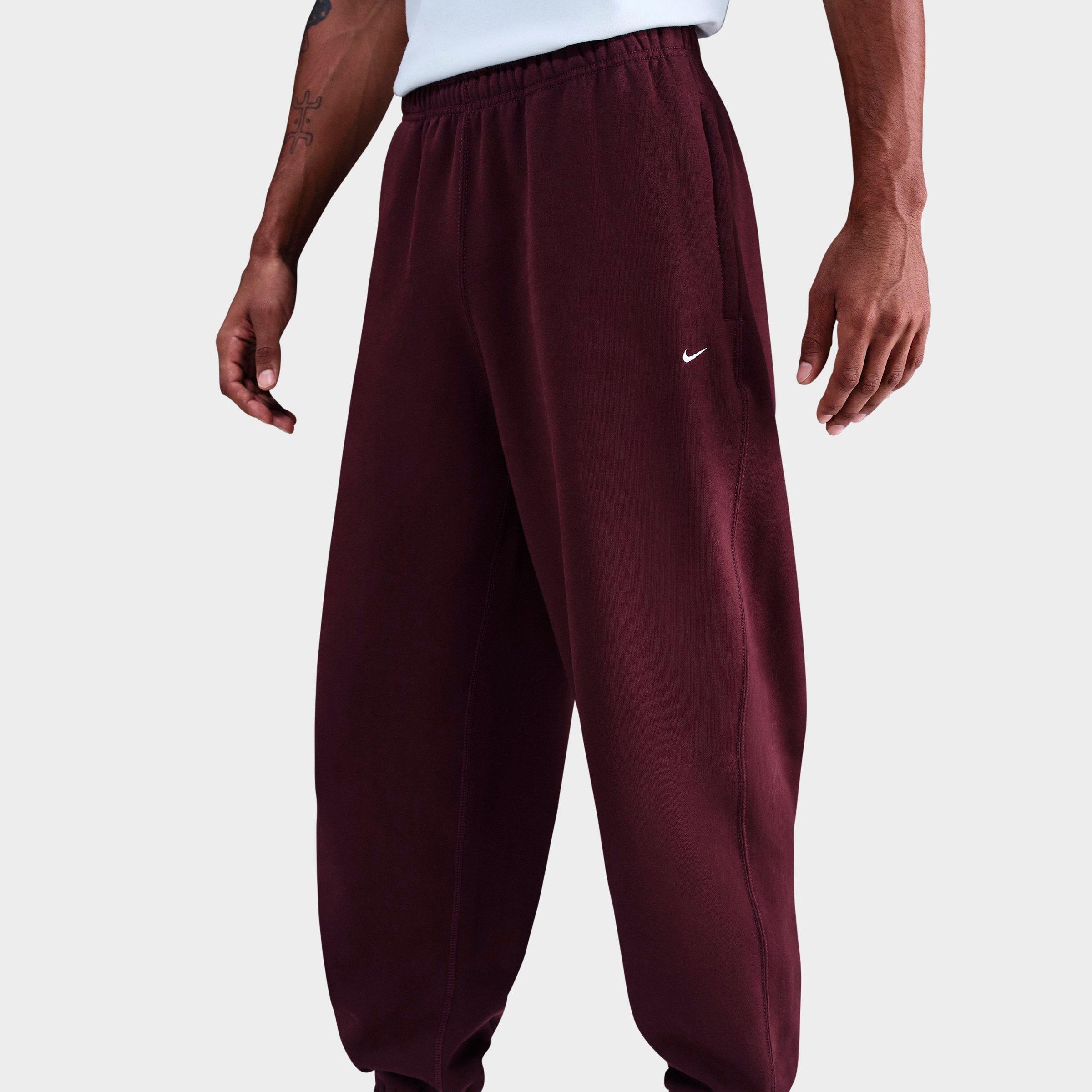 Men's Nike Solo Swoosh Cuffed Fleece Pants