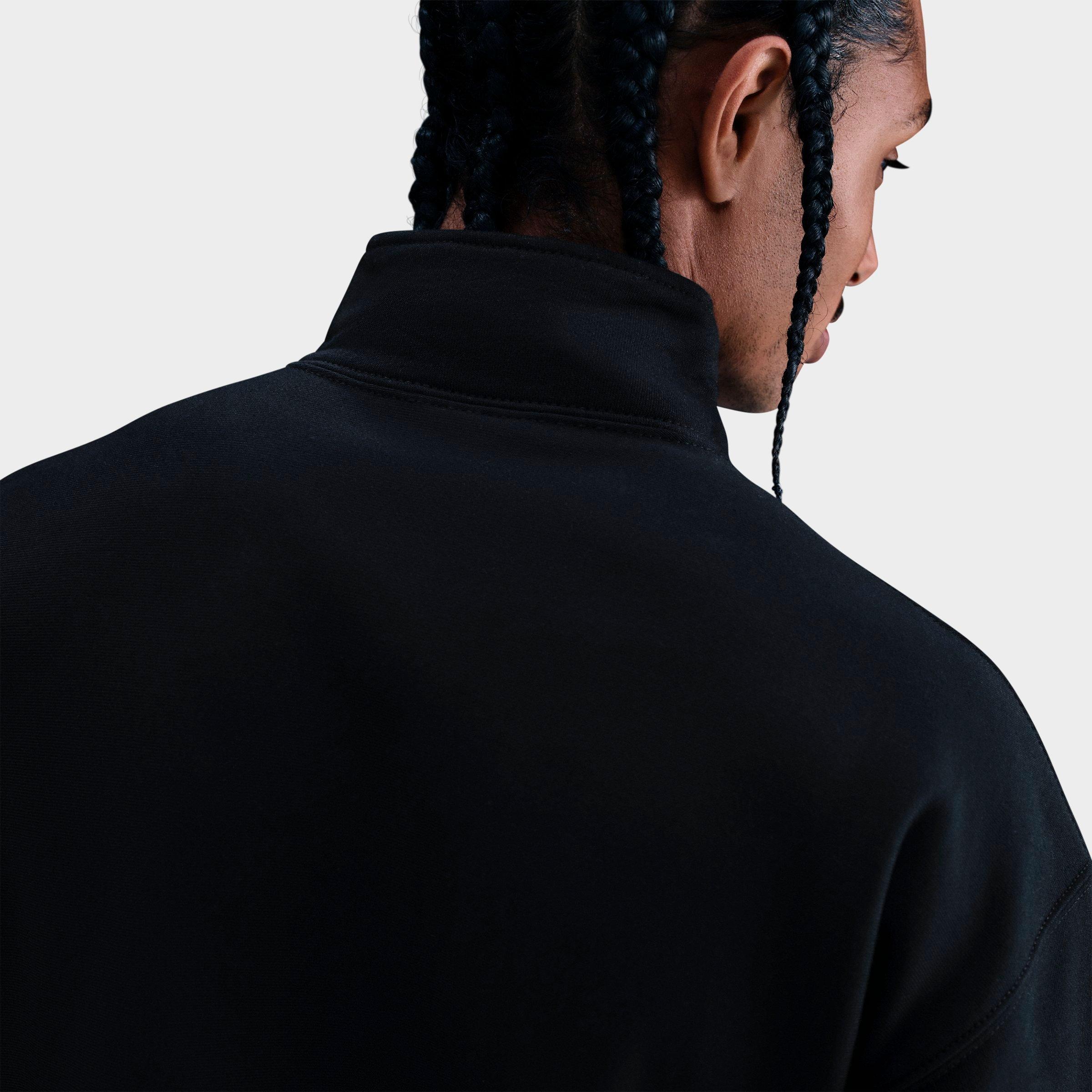 Men's Nike Solo Swoosh Fleece Quarter-Zip Top