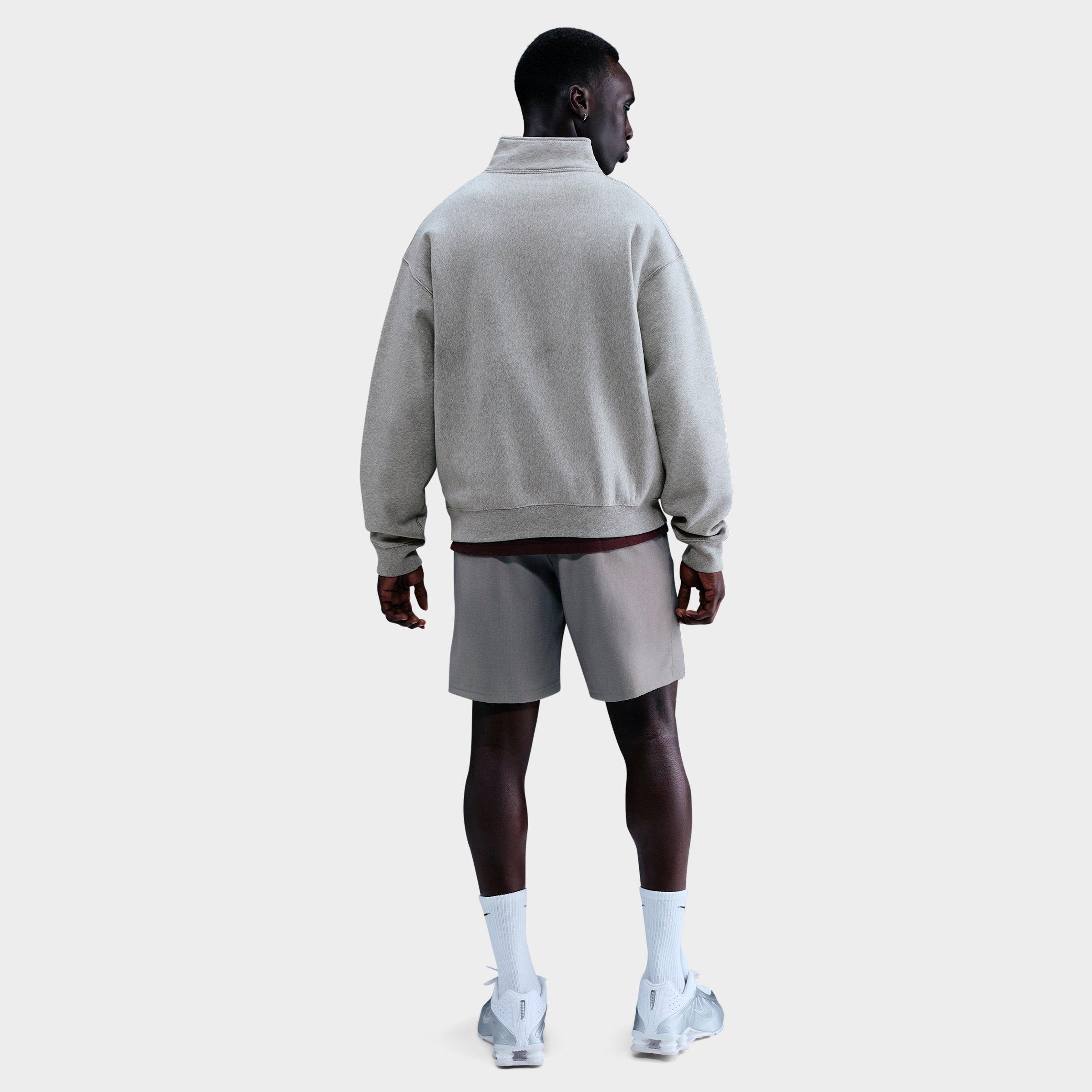 Men's Nike Solo Swoosh Fleece Quarter-Zip Top