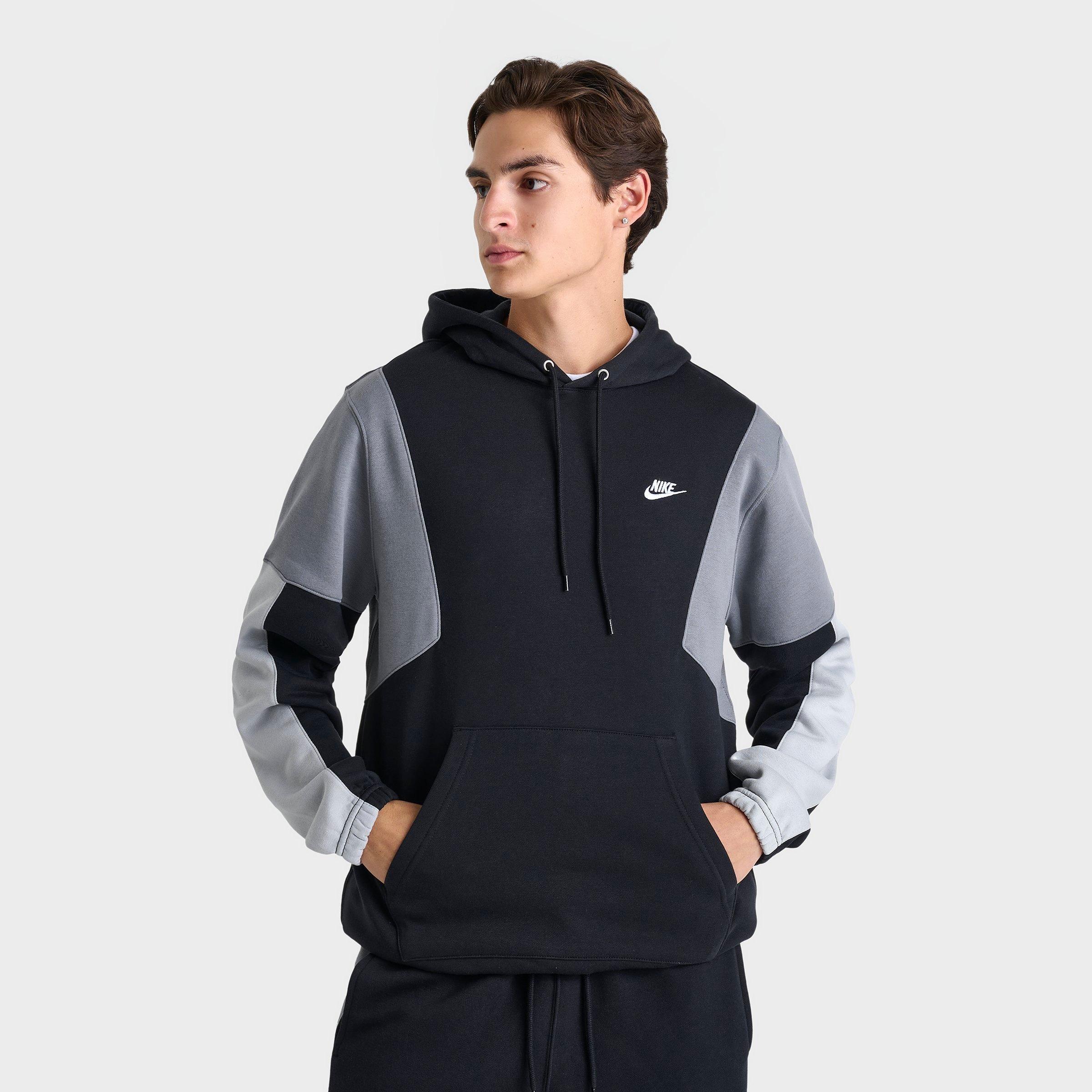メンズウェア CLUBHAUS Fleece 1/4 Pullover Gray/Black Threadbare Men's Charcoal Grey Outdoors Quarter Zip Pullover