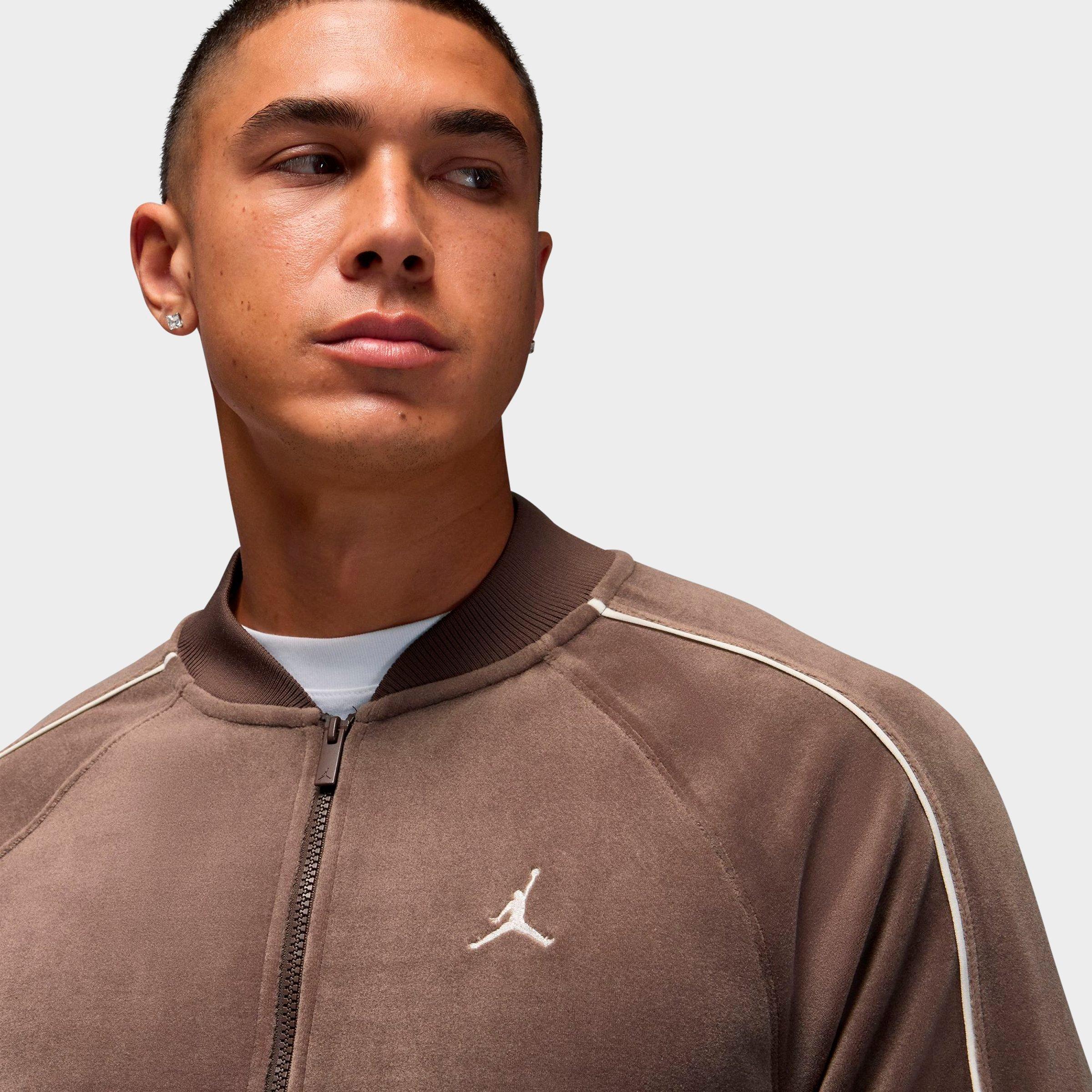 Men's Jordan Brooklyn Velour Track Jacket
