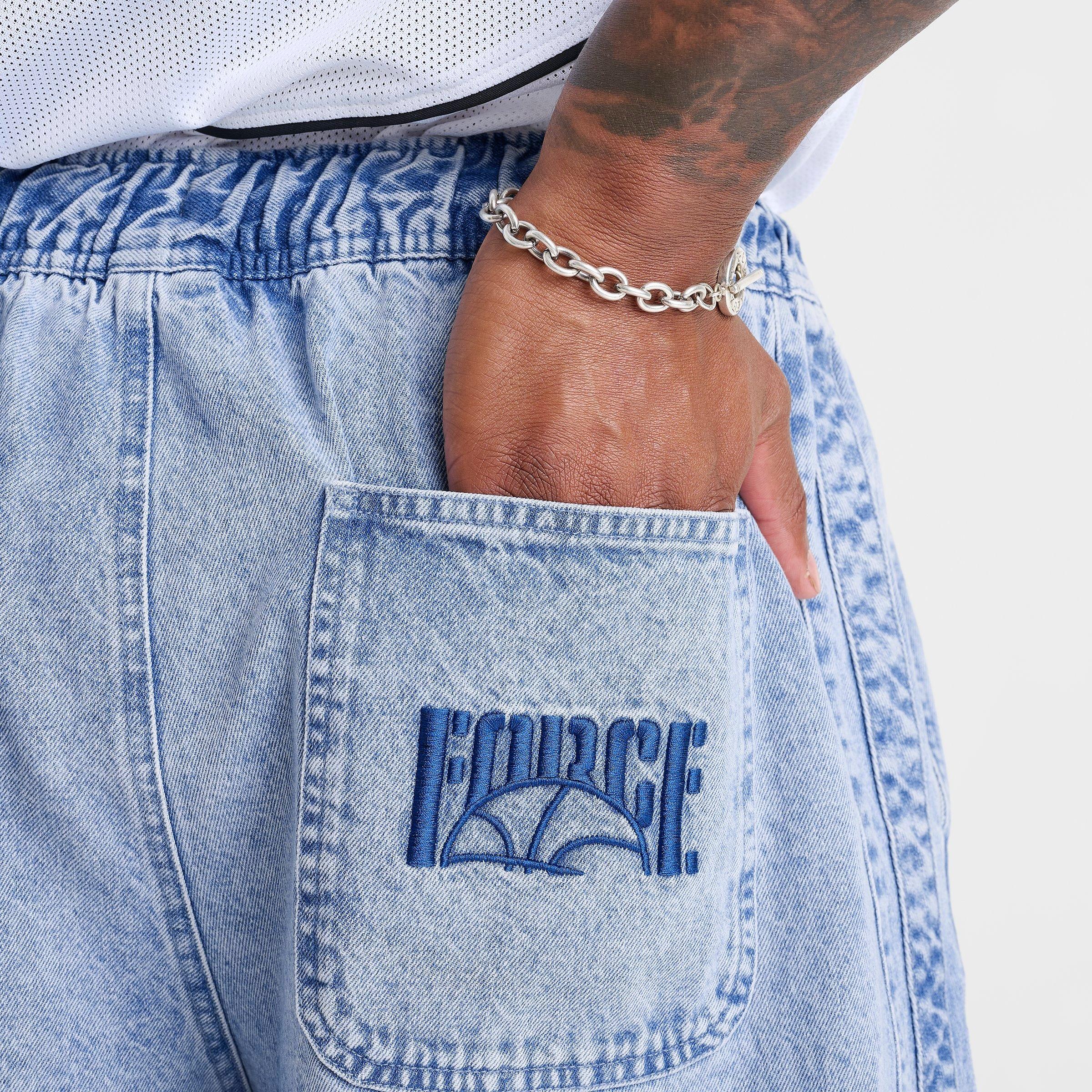 Men's Nike Force Denim Basketball Shorts