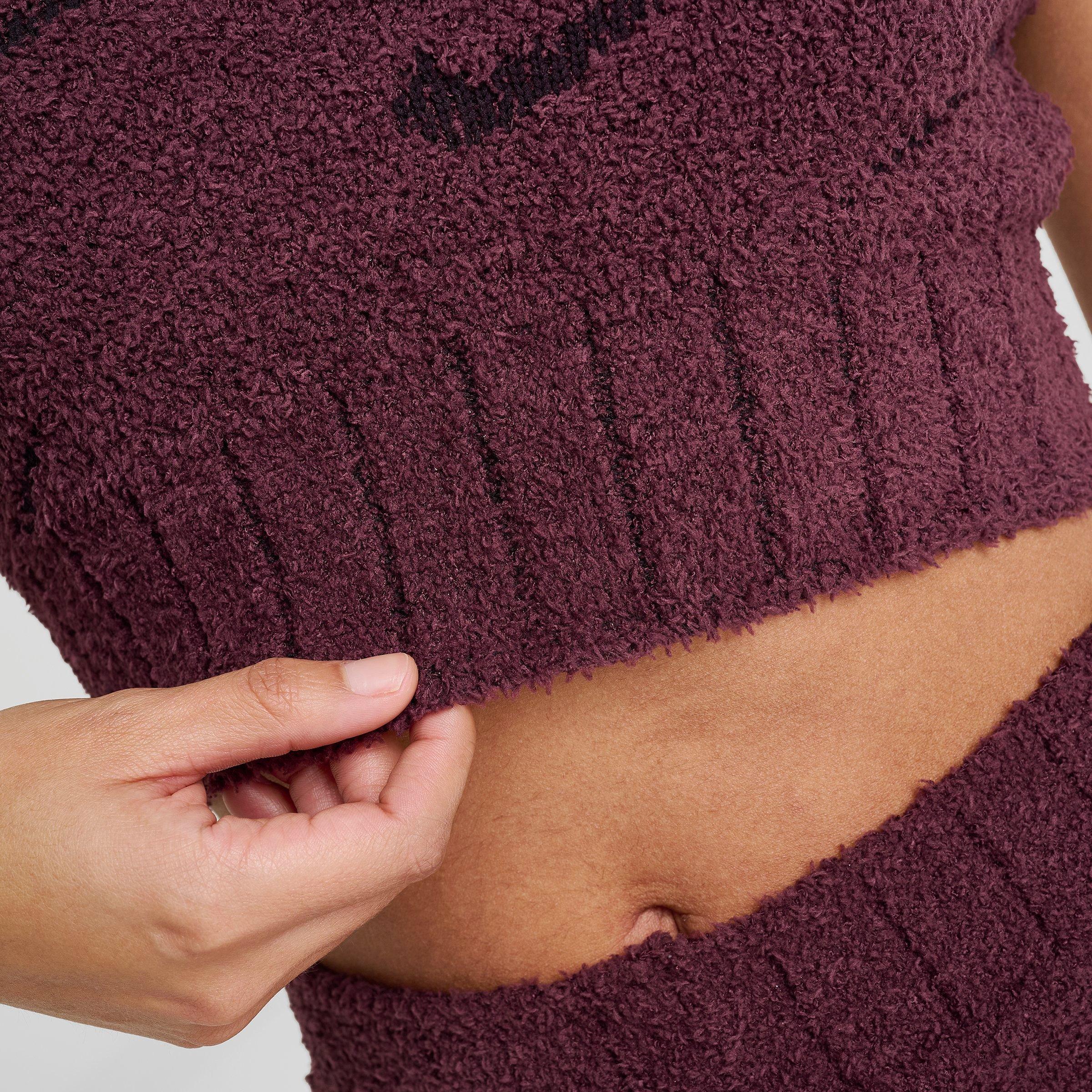 Women's Nike Sportswear Phoenix Cozy Bouclé Cropped Knit Top