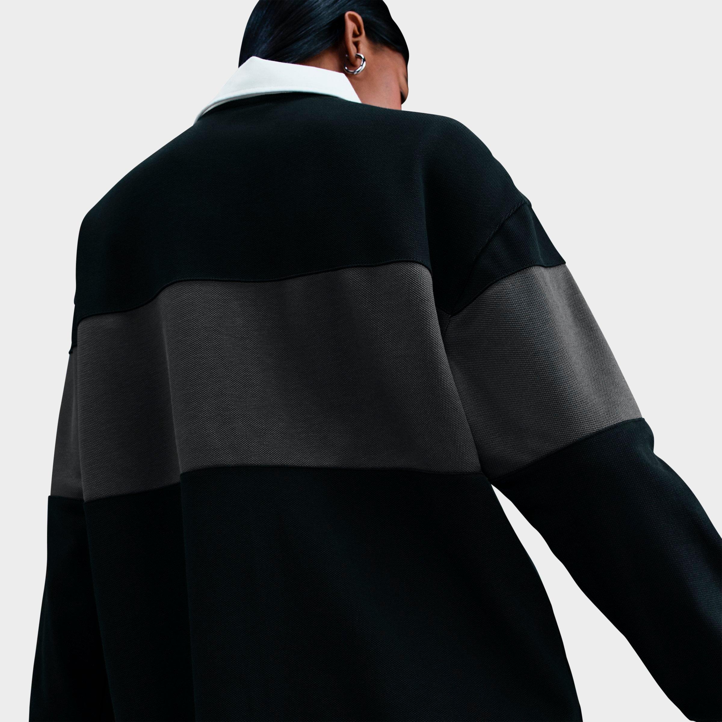 Women's Nike Sportswear Long-Sleeve Graphic Polo Top