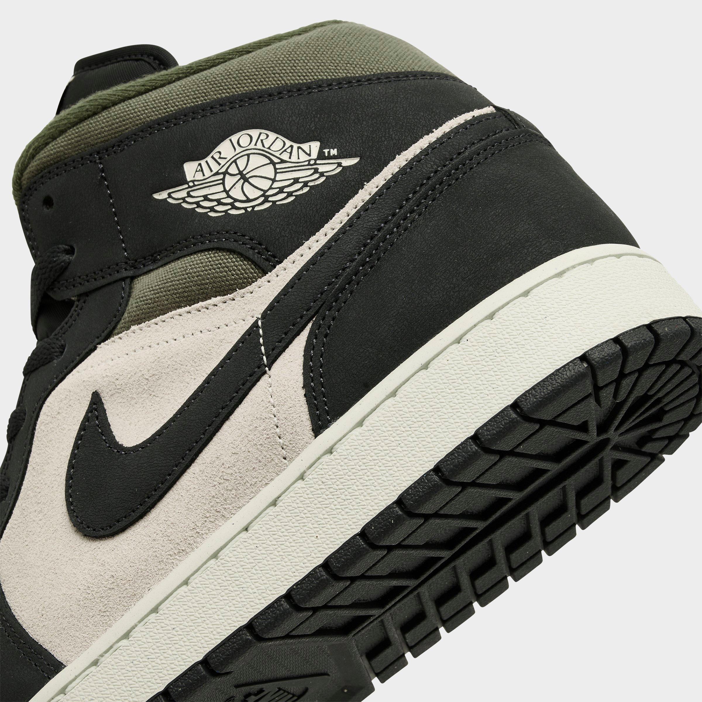 Men's Air Jordan Retro 1 Mid SE Casual Shoes