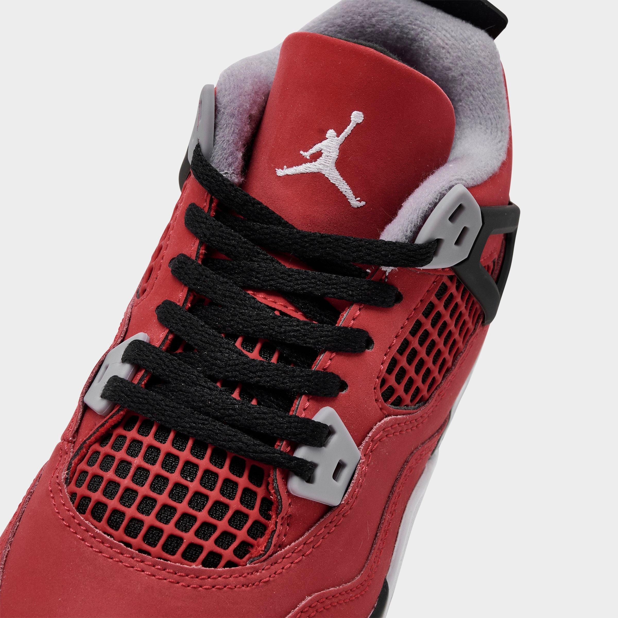 Little Kids' Air Jordan Retro 4 Basketball Shoes