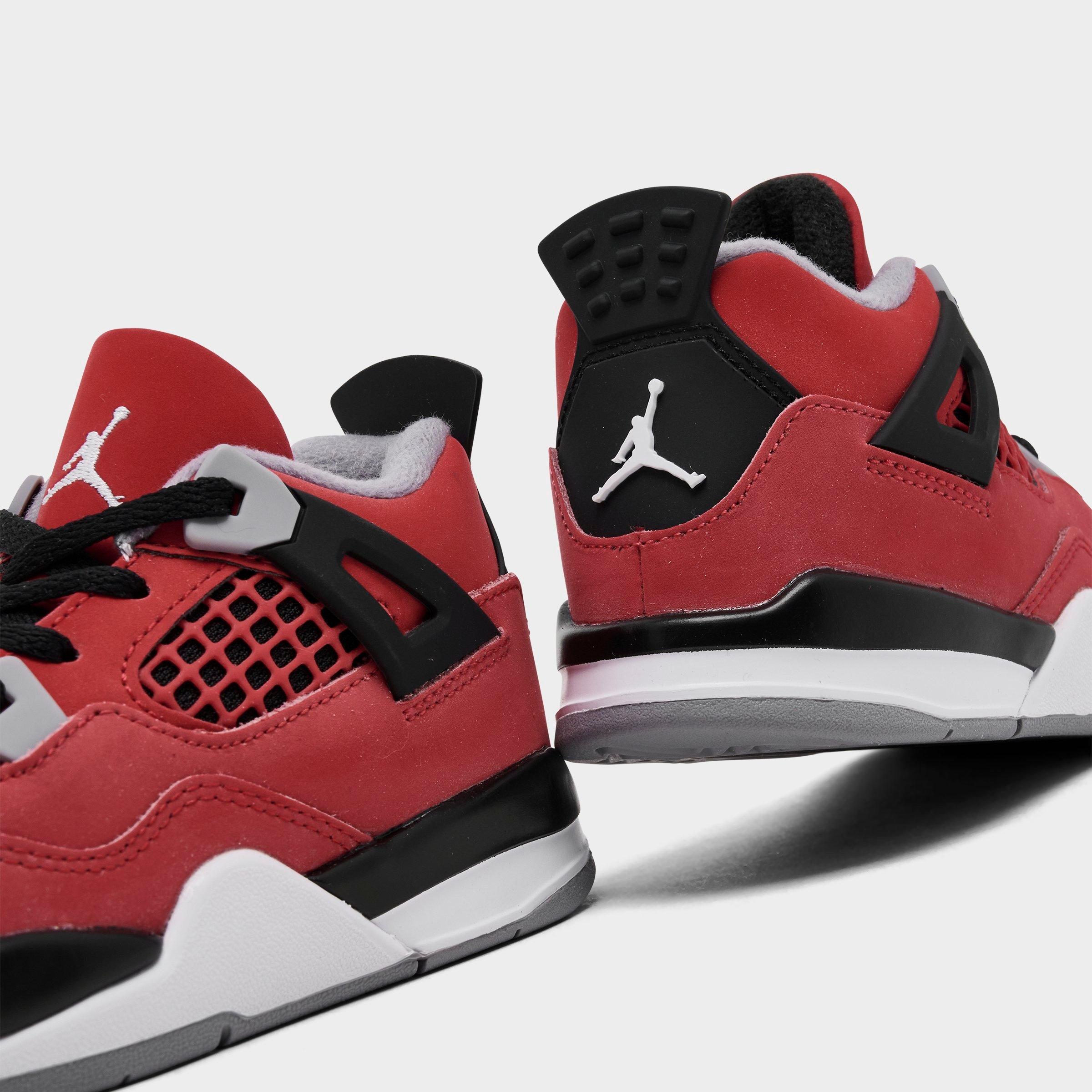 Kids' Toddler Air Jordan Retro 4 Basketball Shoes | JD Sports