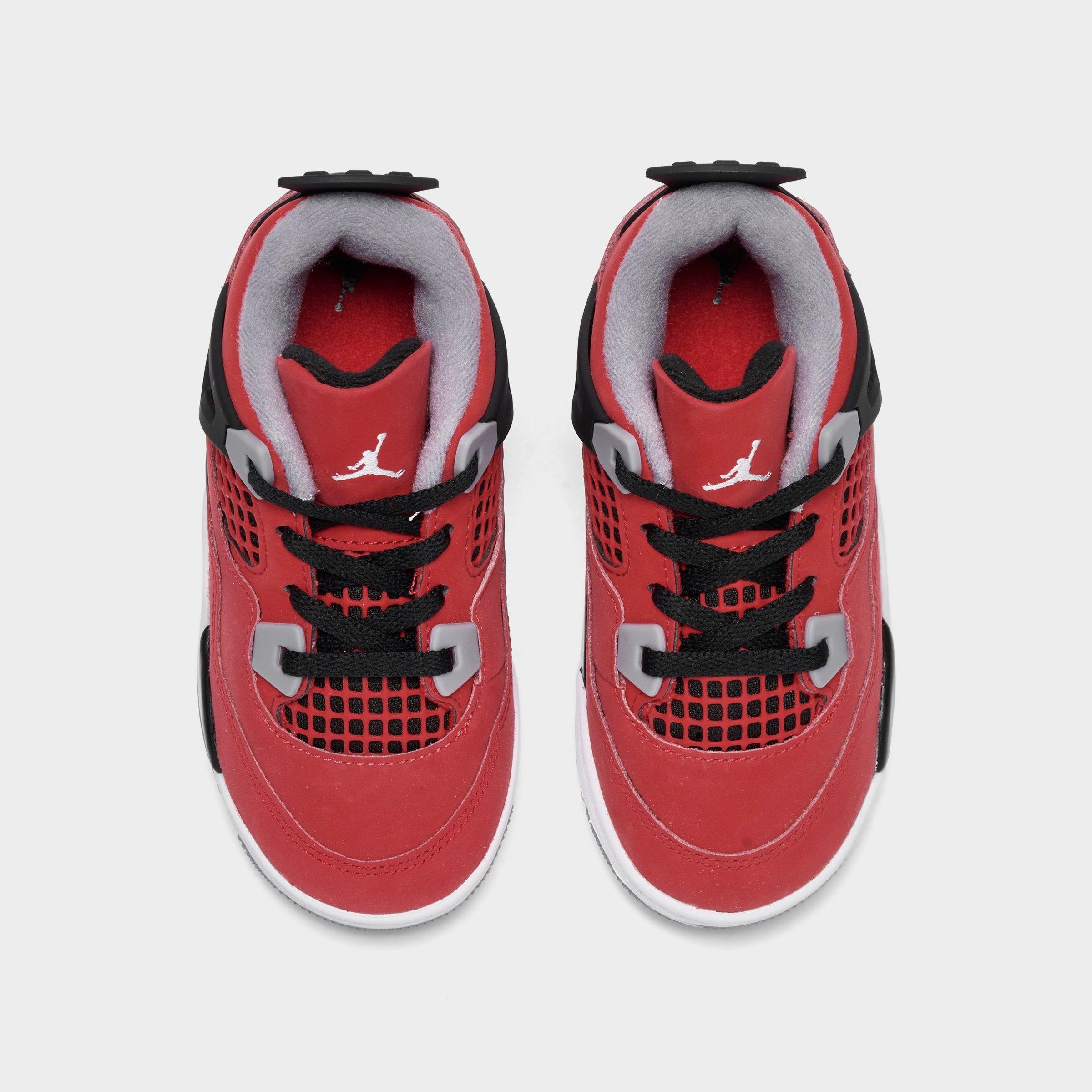 Kids' Toddler Air Jordan Retro 4 Basketball Shoes