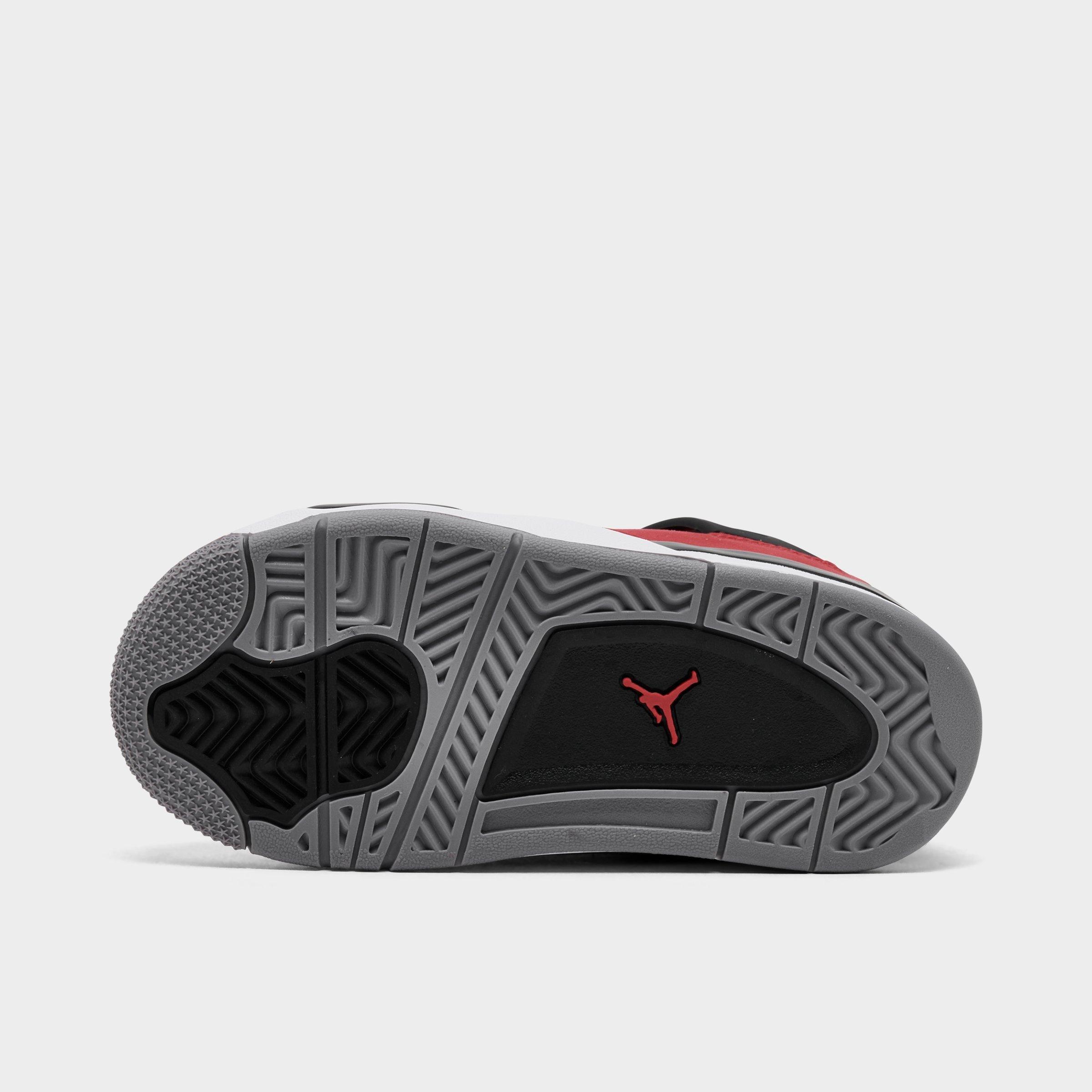 Kids' Toddler Air Jordan Retro 4 Basketball Shoes