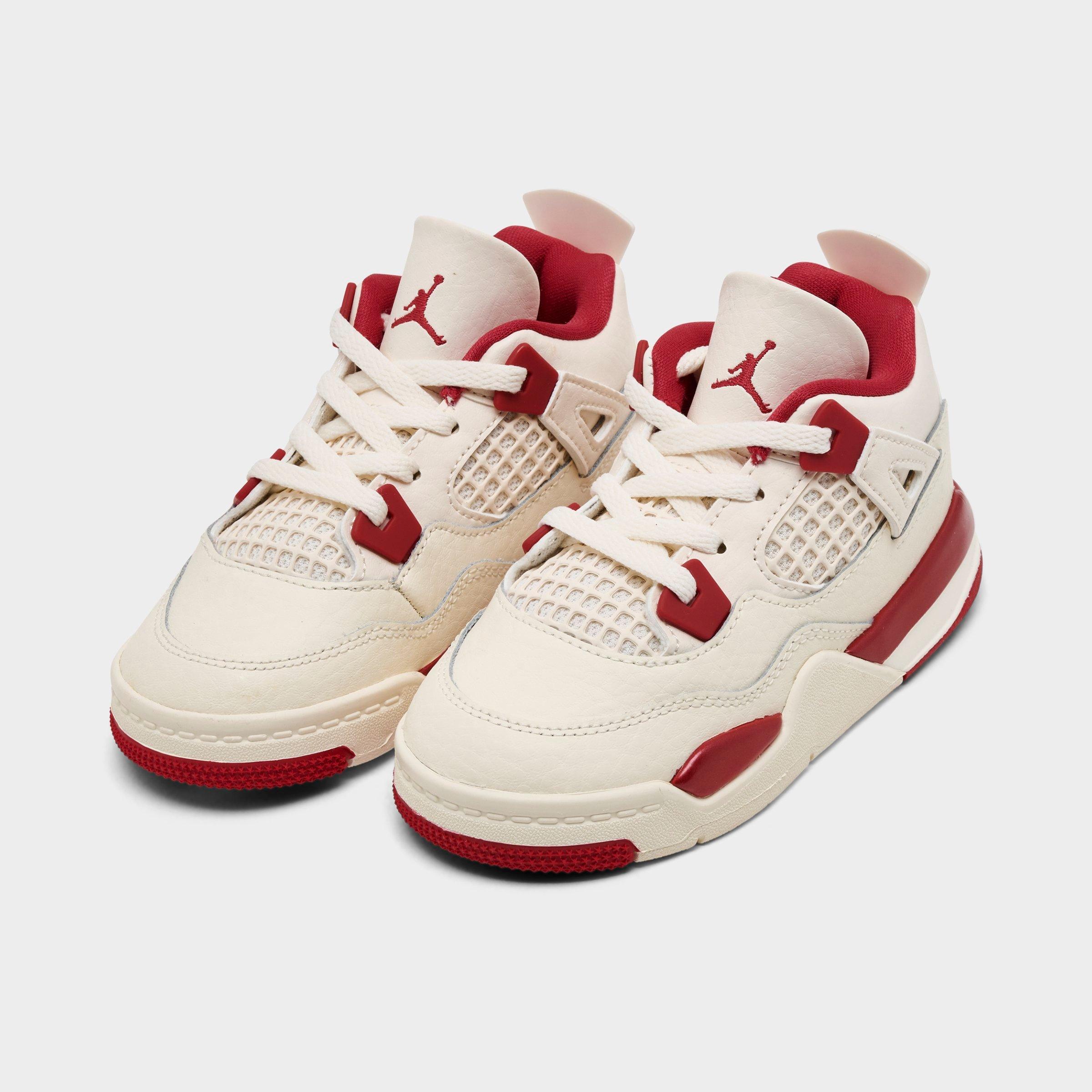 Kids' Toddler Air Jordan Retro 4 Basketball Shoes