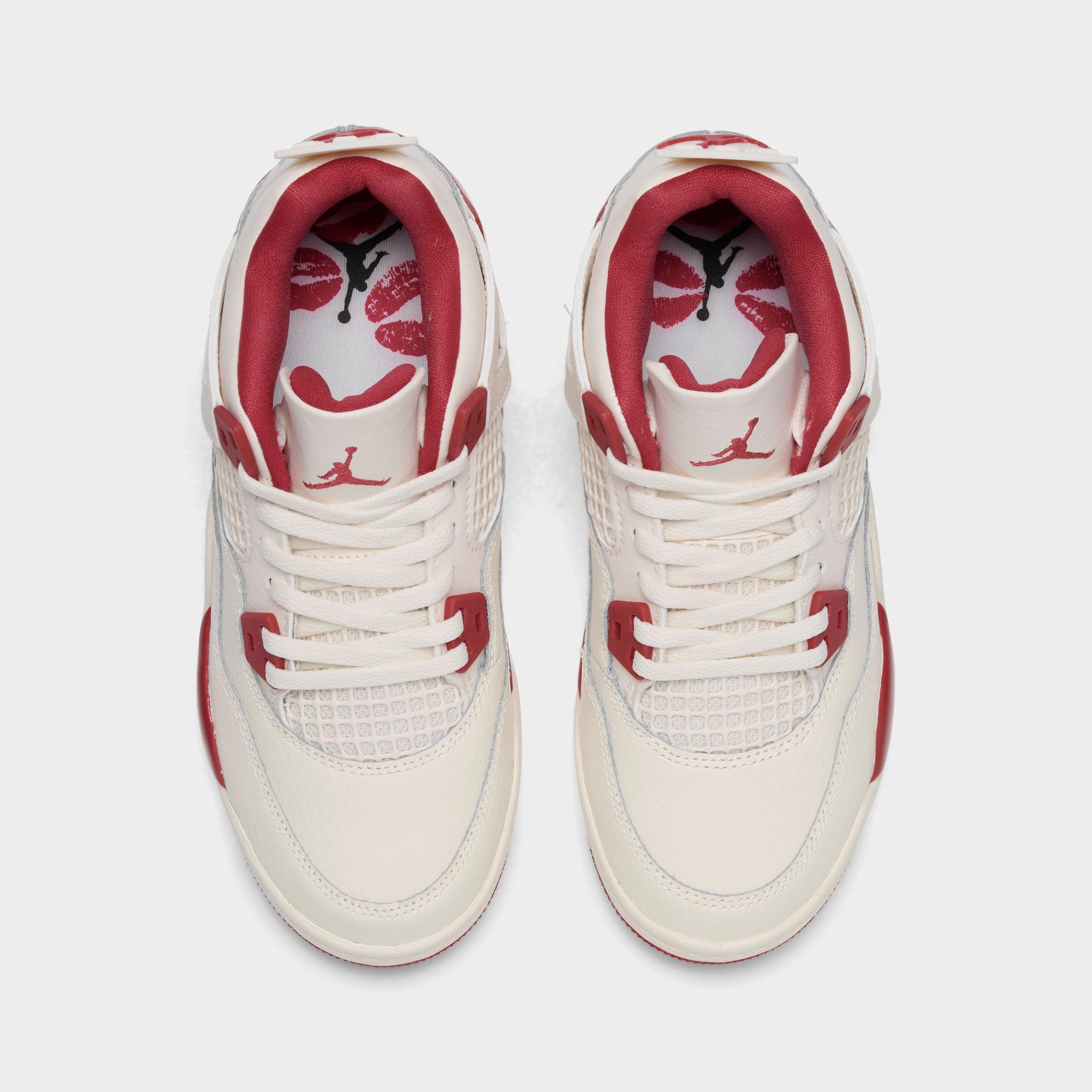 Little Kids' Air Jordan Retro 4 Basketball Shoes