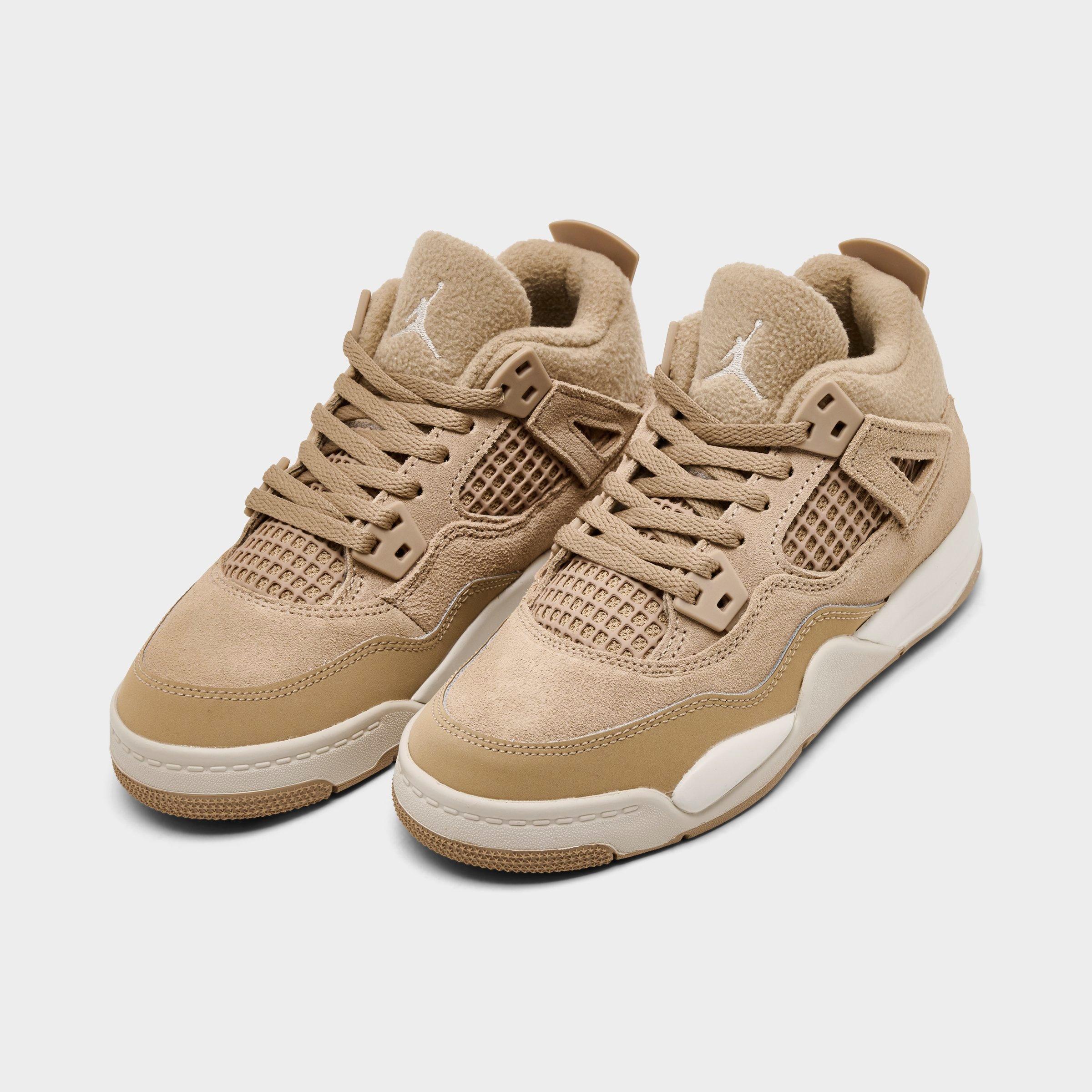 Girls' Little Kids' Air Jordan Retro 4 Casual Shoes