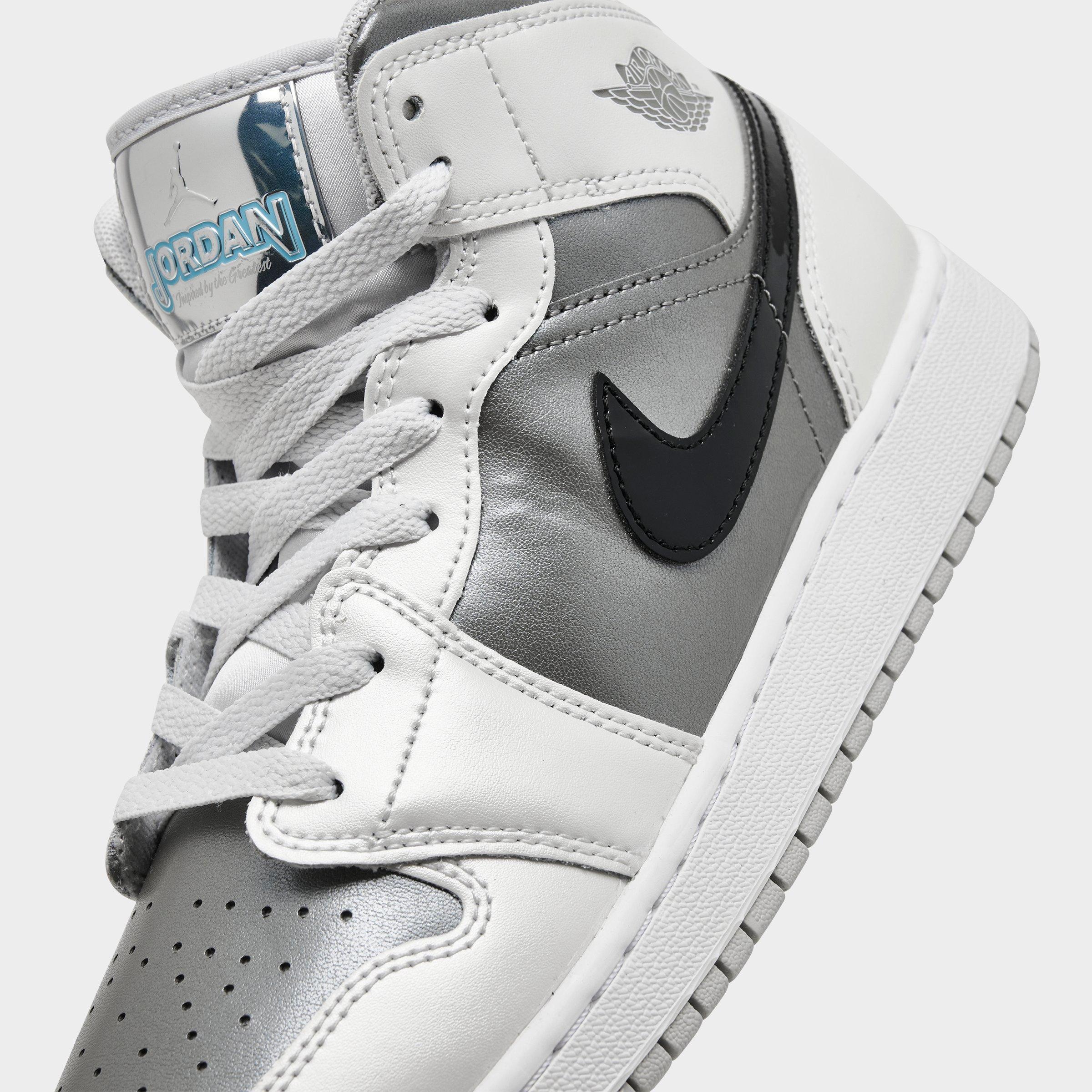 Big Kids' Air Jordan 1 Mid SE Casual Shoes