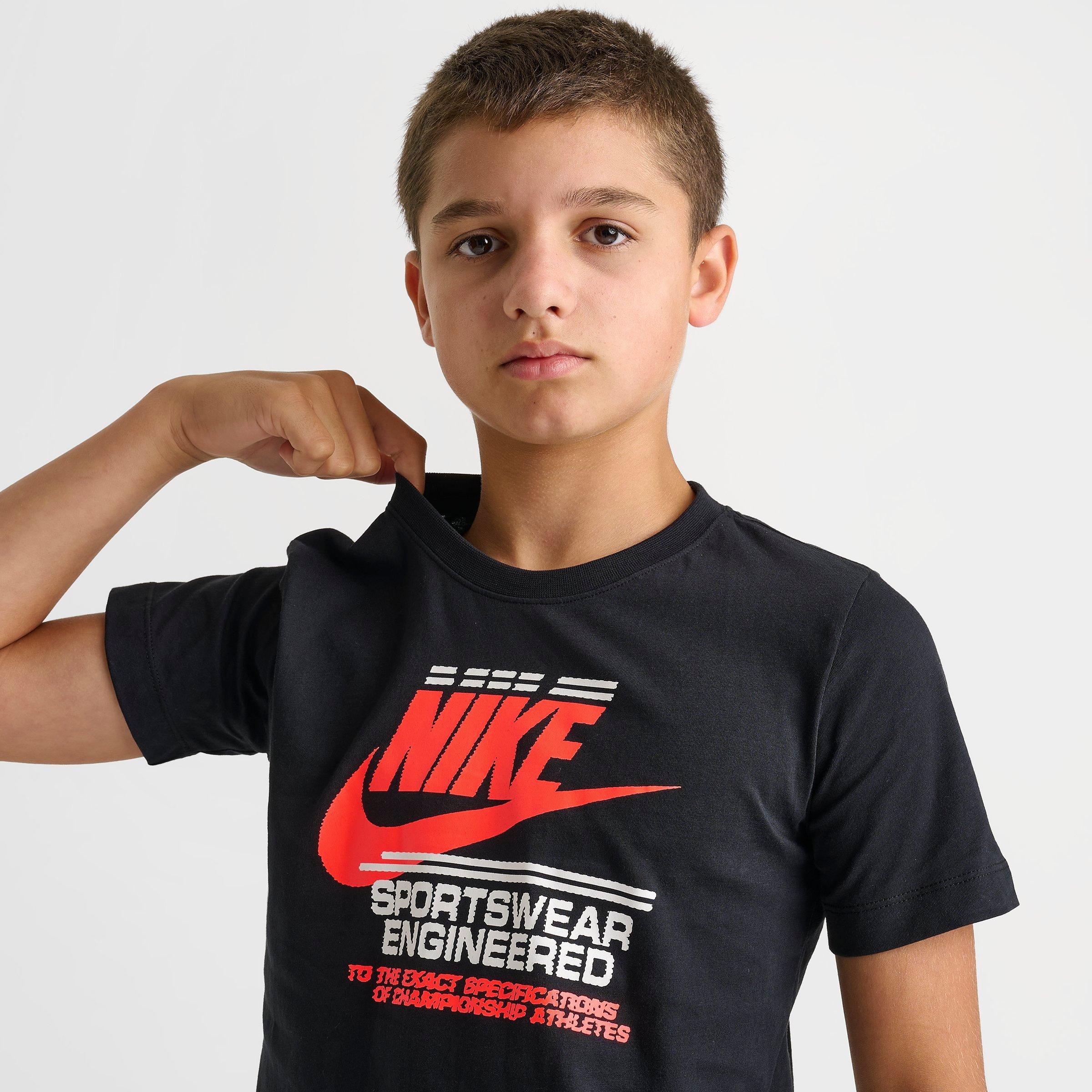 Kids' Nike Sportswear Engineered Graphic T-Shirt