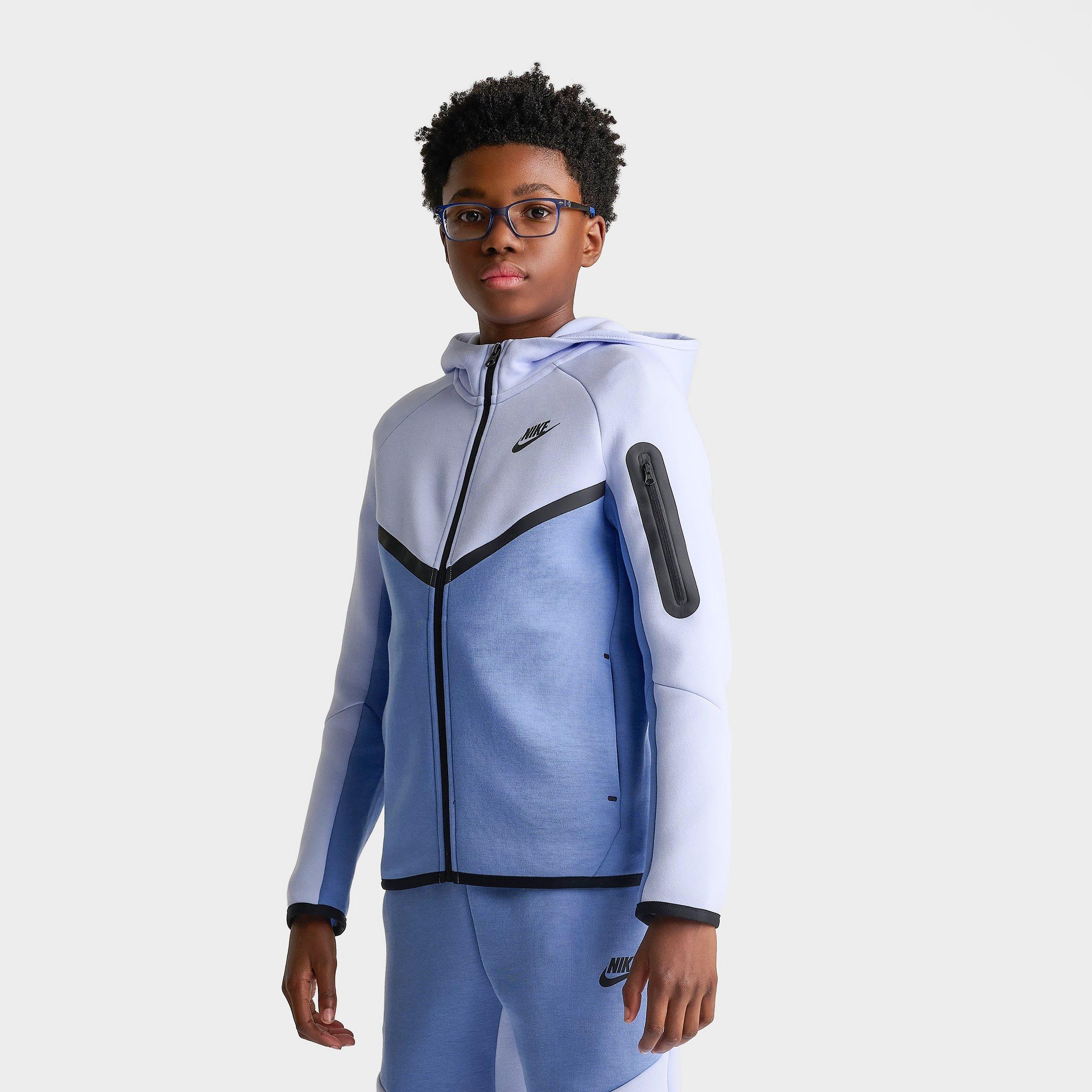 Boys' Big Kids' Nike Sportswear Tech Fleece Full-Zip Hoodie | JD