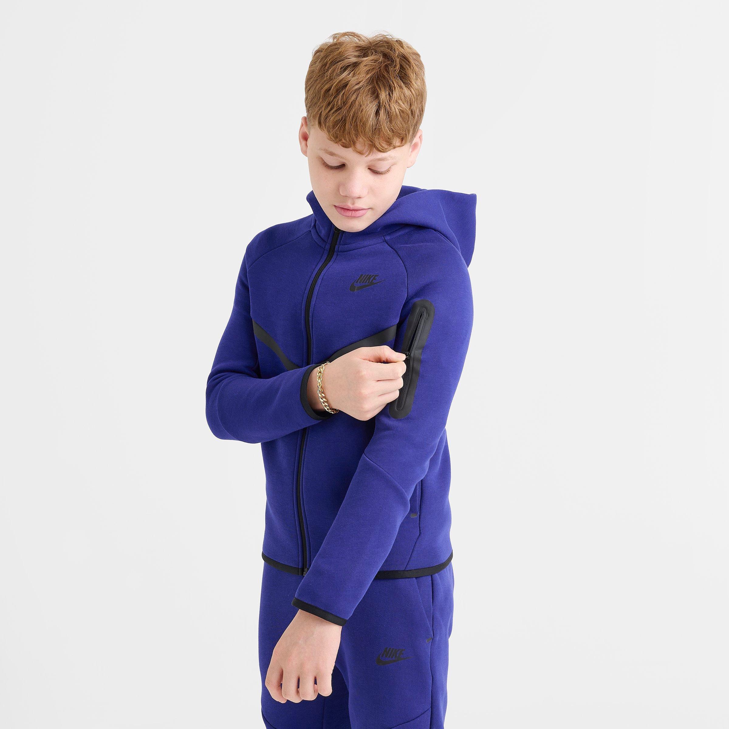 Boys' Big Kids' Nike Sportswear Tech Fleece Full-Zip Hoodie